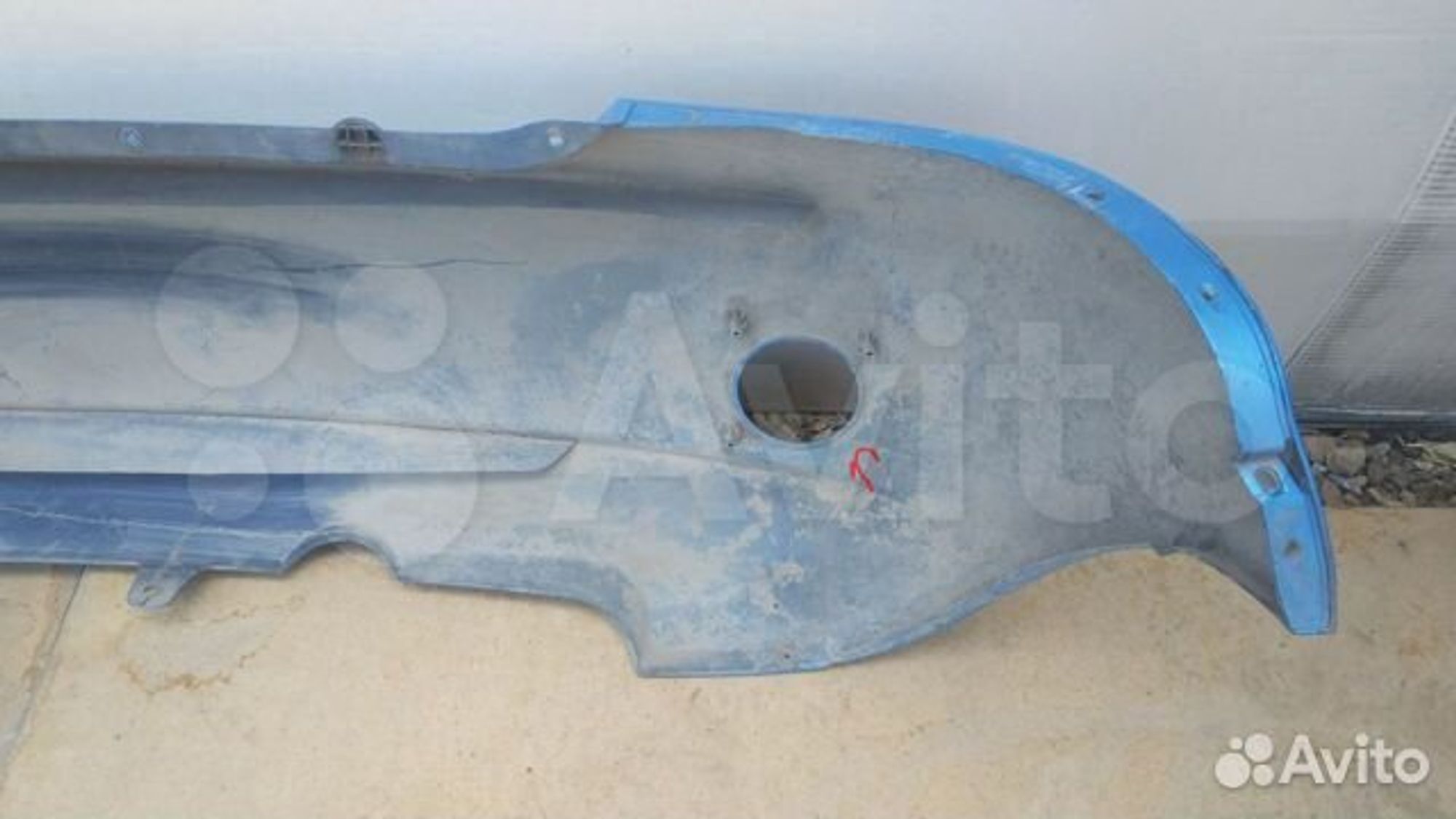 Бампер задний Chevrolet Spark 2005 - 2010, 4000 рублей, Уфа