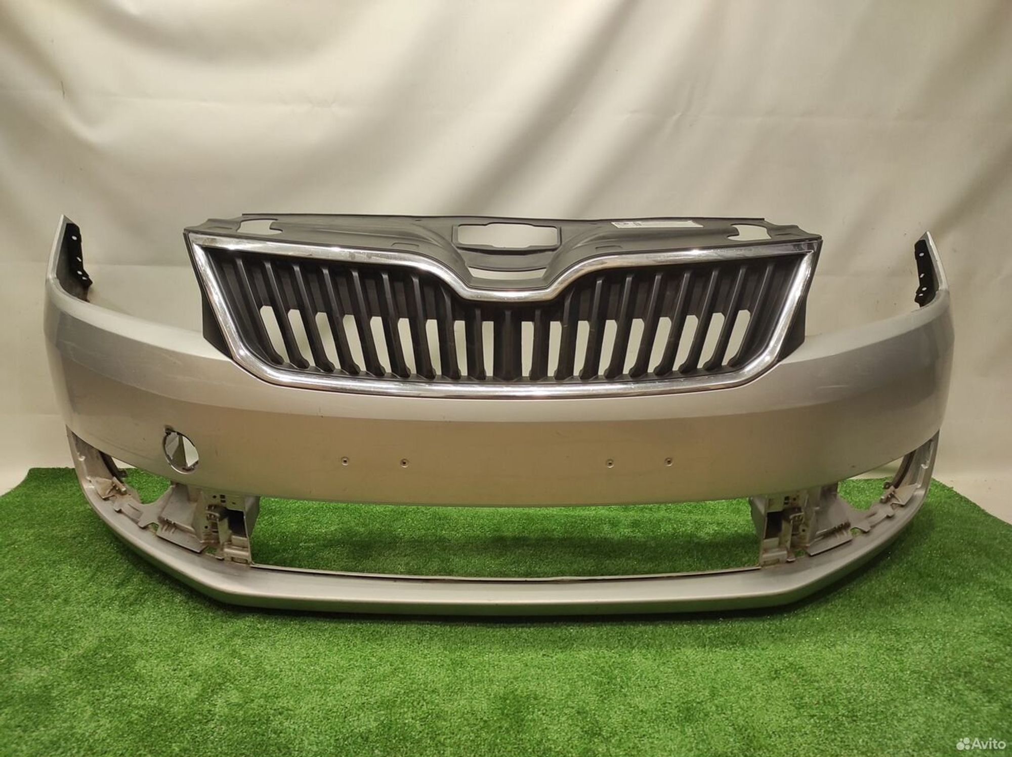 Бампер передний Skoda Rapid 2012-2020, 12000 рублей, Уфа