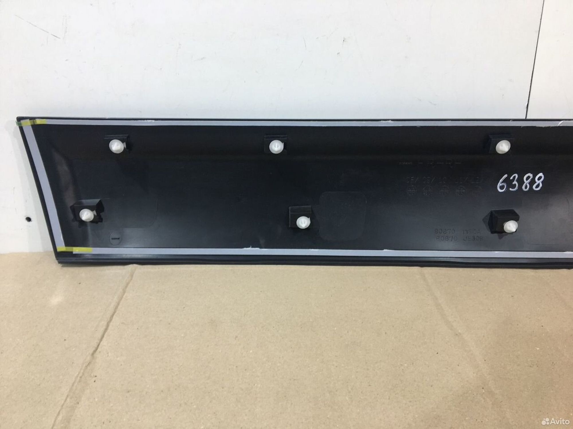 Молдинг передний правый Nissan Qashqai J10, 7000 рублей, Уфа