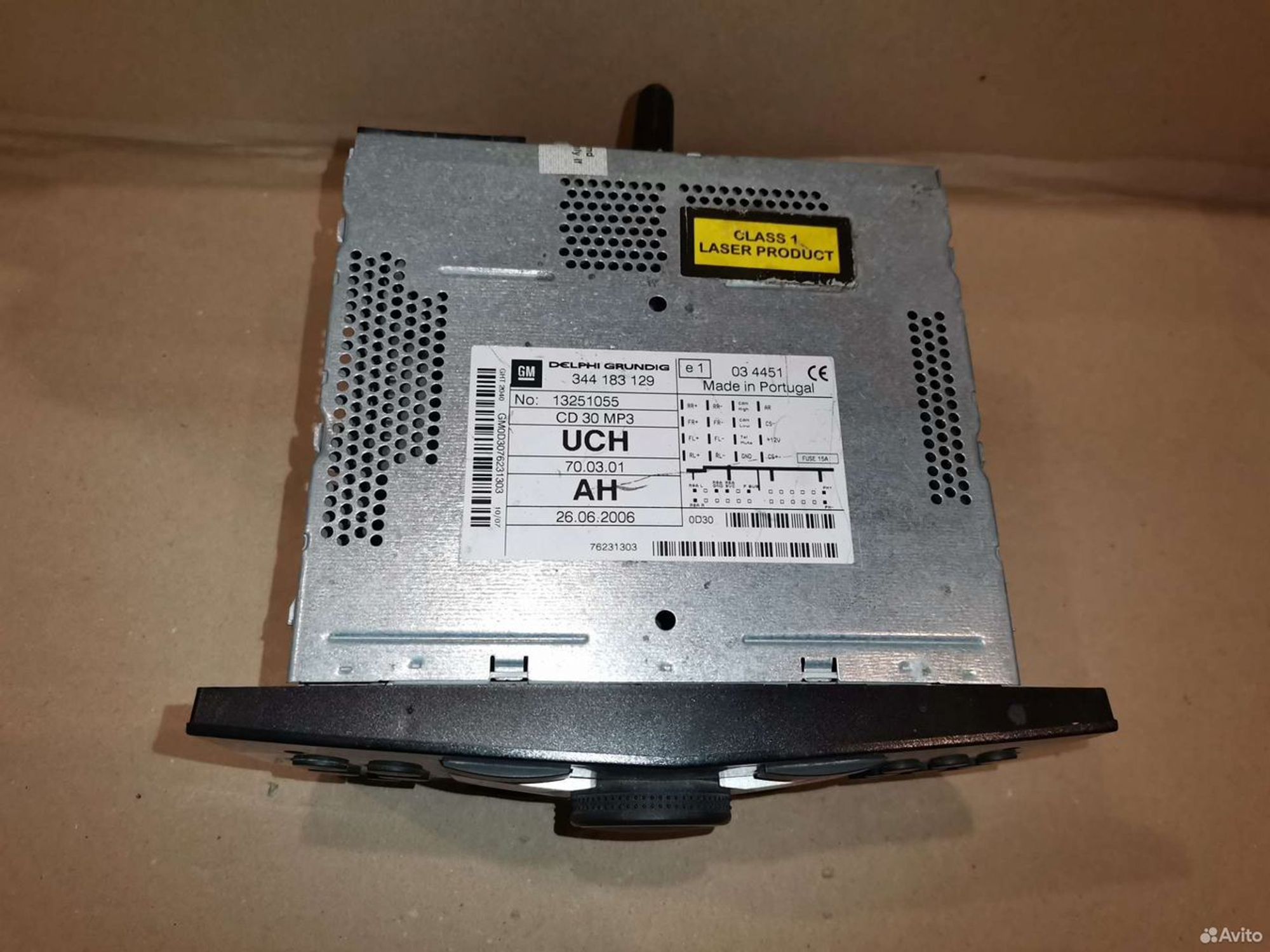 Магнитола Opel Astra H 2004, 3100 рублей, Уфа