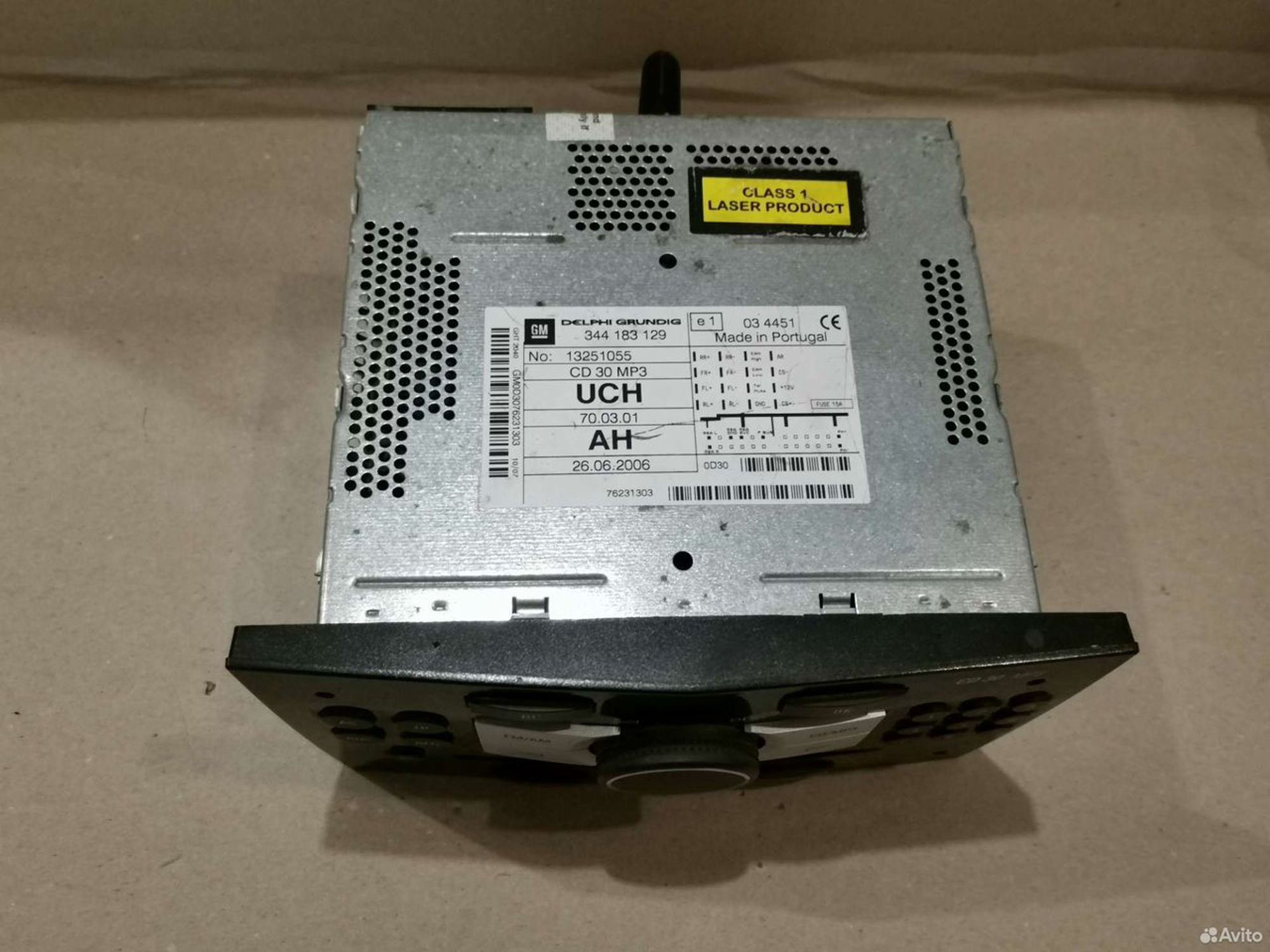 Магнитола Opel Astra H 2004, 3100 рублей, Уфа