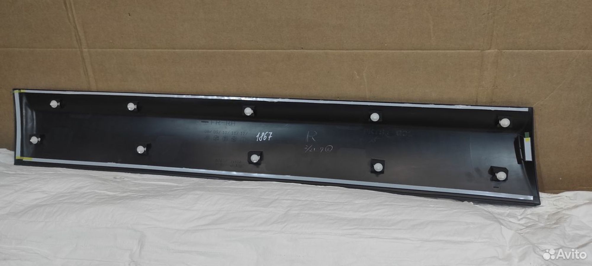 Накладка передней правой двери Nissan Qashqai J10, 7000 рублей, Уфа