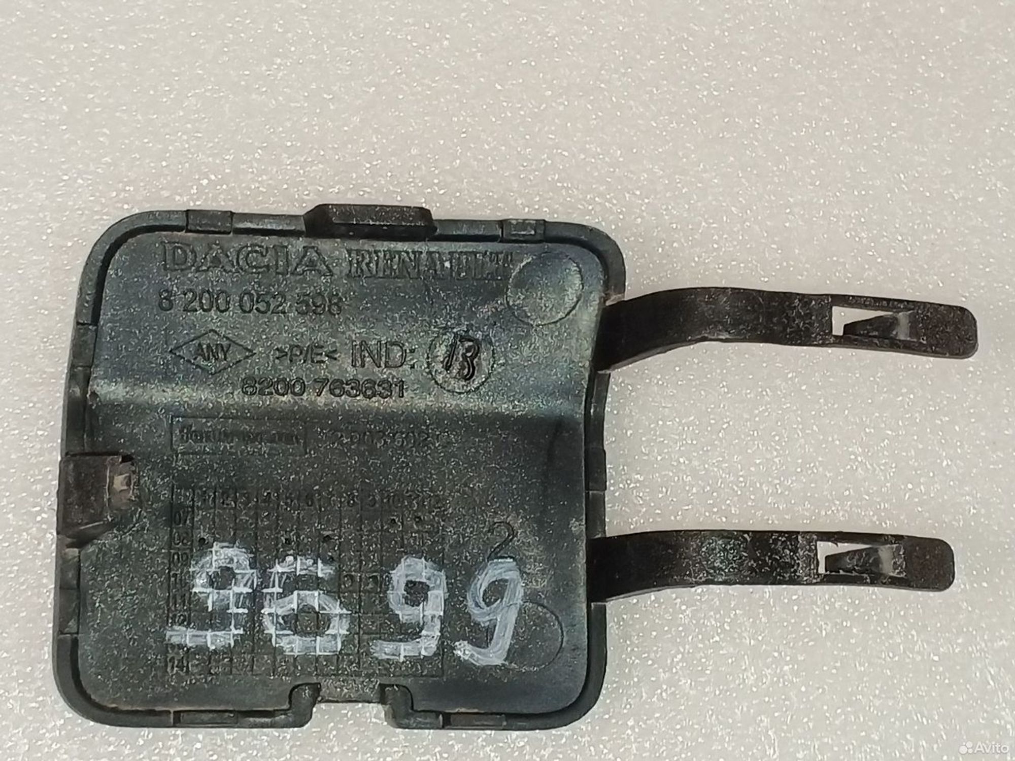 Заглушка бампера передняя Рено Сандеро, 700 рублей, Уфа