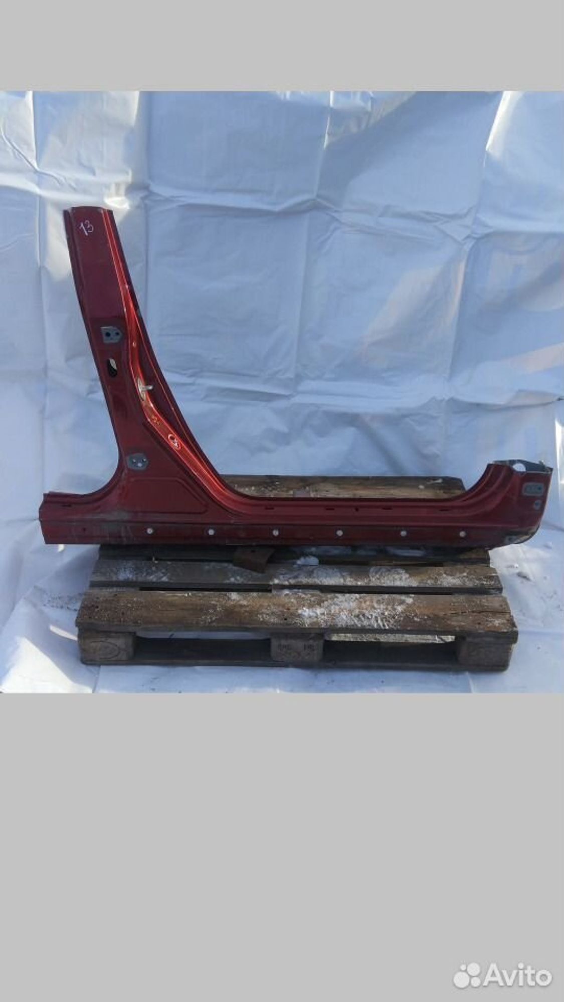 Порог со средней стойкой правый Мазда 6 GH, 11000 рублей, Уфа