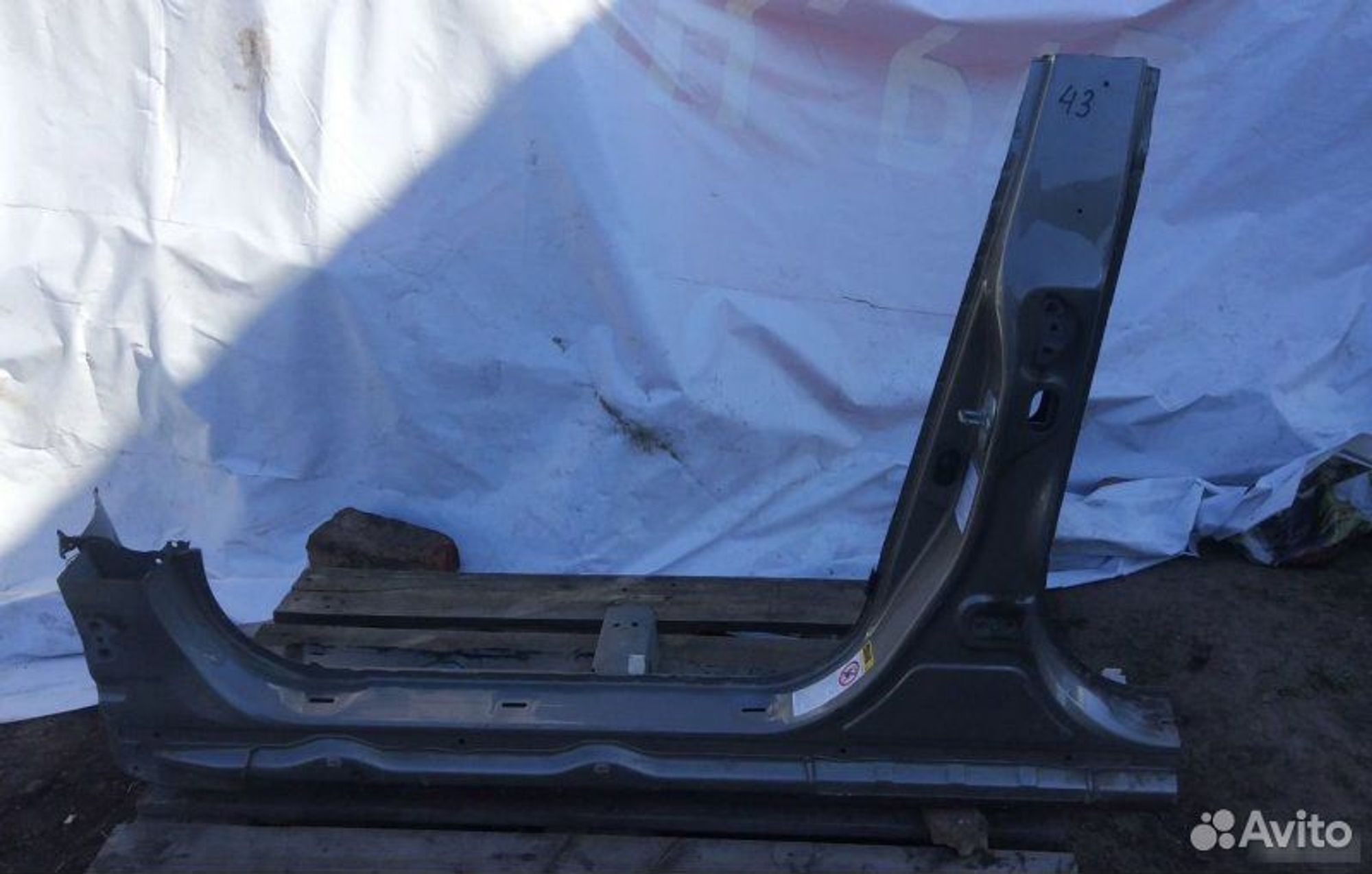 Порог со средней стойкой левый Toyota Avensis, 8000 рублей, Уфа