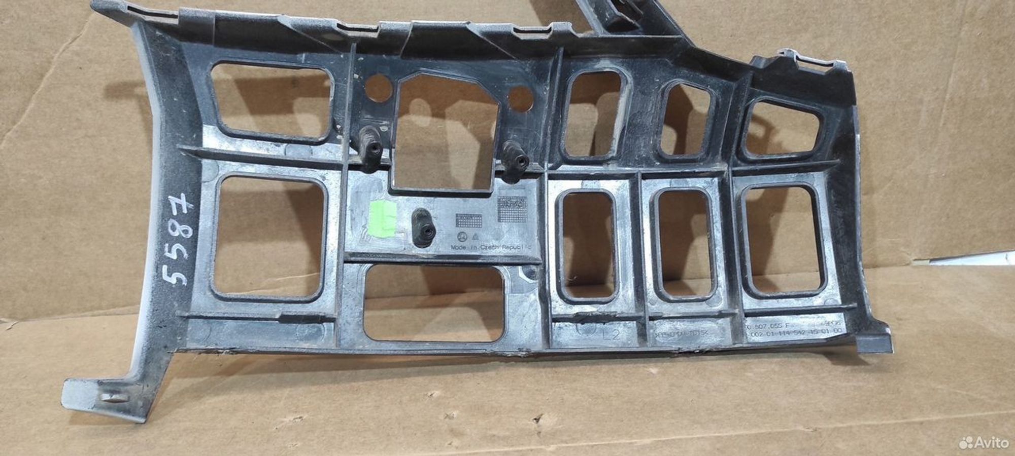 Кронштейн переднего бампера левый Skoda Octavia A7, 1000 рублей, Уфа