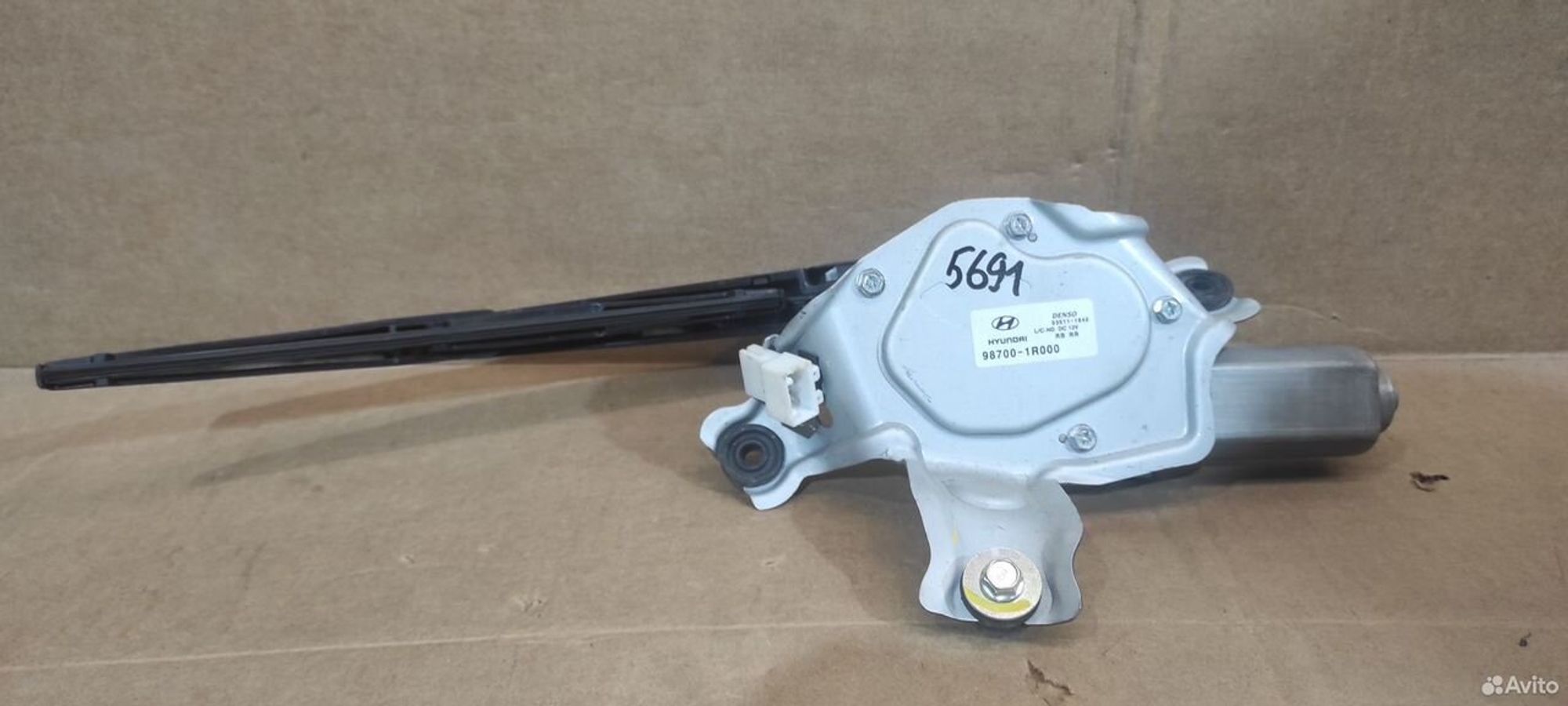 Мотор стеклоочистителя задний Hyundai Solaris хетч, 3000 рублей, Уфа