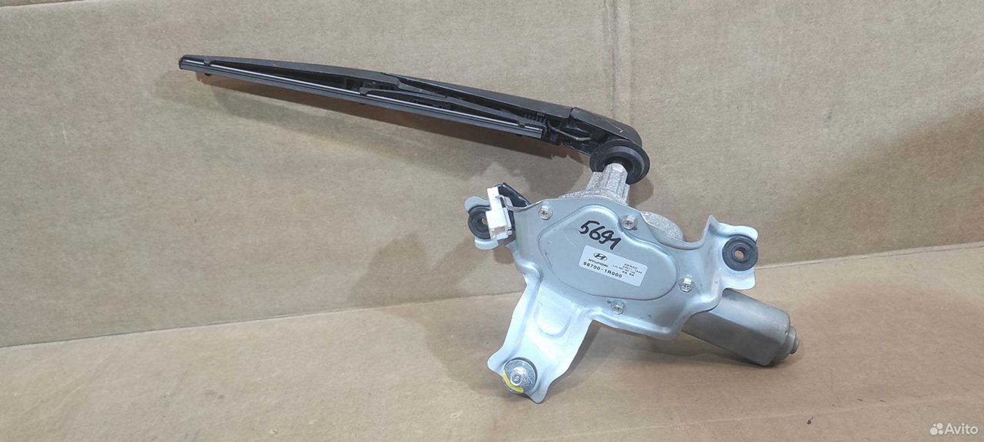 Мотор стеклоочистителя задний Hyundai Solaris хетч, 3000 рублей, Уфа