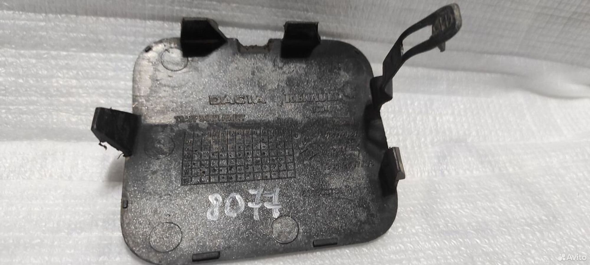 Заглушка буксировочного крюка перед. Renault Logan, 500 рублей, Уфа