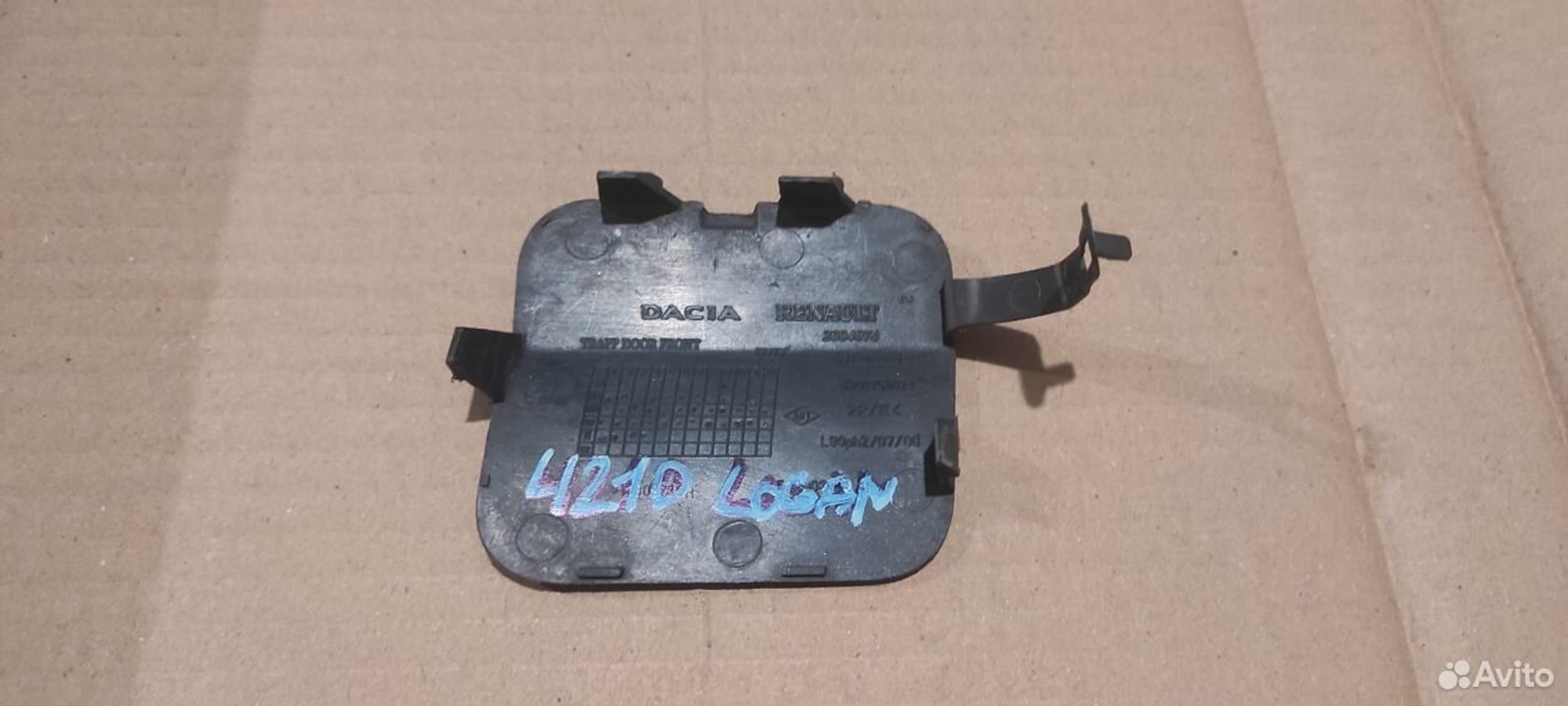 Заглушка буксировочного крюка передняя Рено Логан, 500 рублей, Уфа