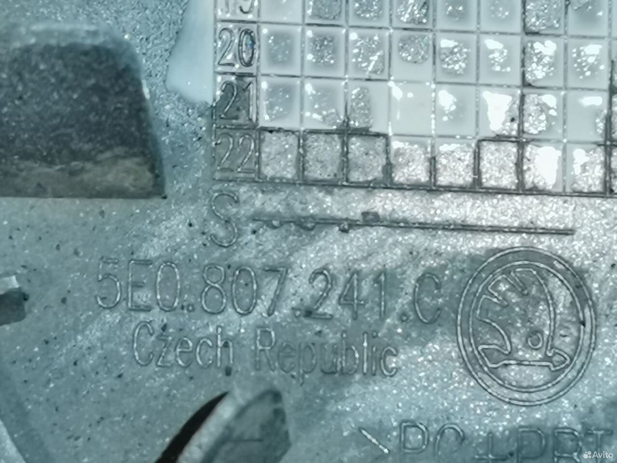 Заглушка буксировочного крюка Skоdа Oсtaviа A7, 1300 рублей, Уфа