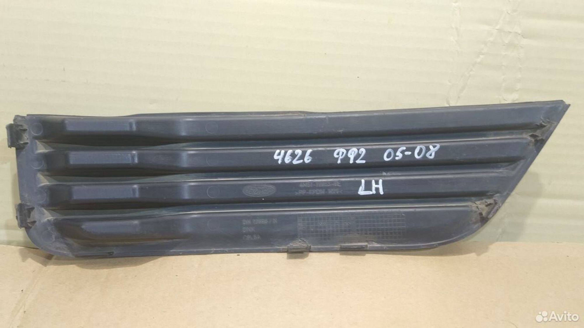 Решетка в бампер левая Ford Focus 2 2005 - 2008, 500 рублей, Уфа