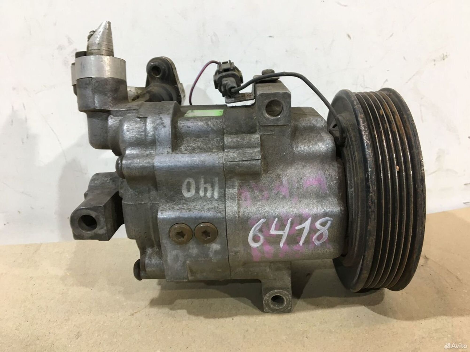 Компрессор кондиционера Nissan Wingroad WFY11 QG15, 4750 рублей, Уфа