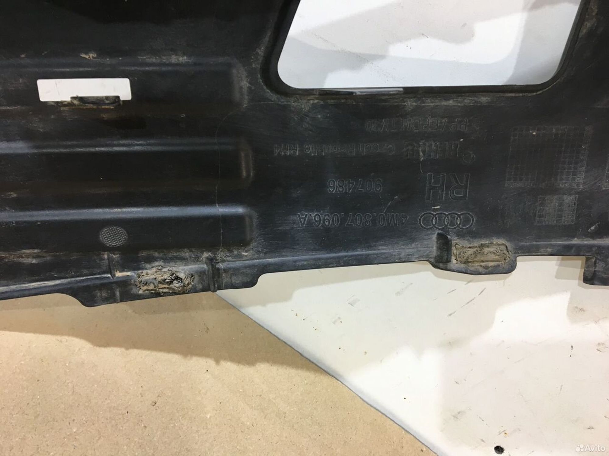 Кронштейн бампера передний правый Audi Q7 4M, 2000 рублей, Уфа