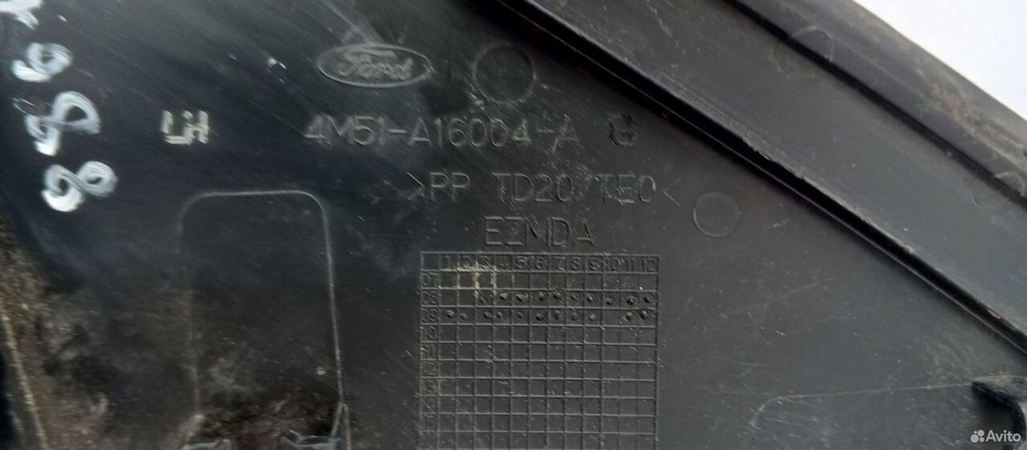 Накладка зеркала левого Ford Focus 2, 500 рублей, Уфа