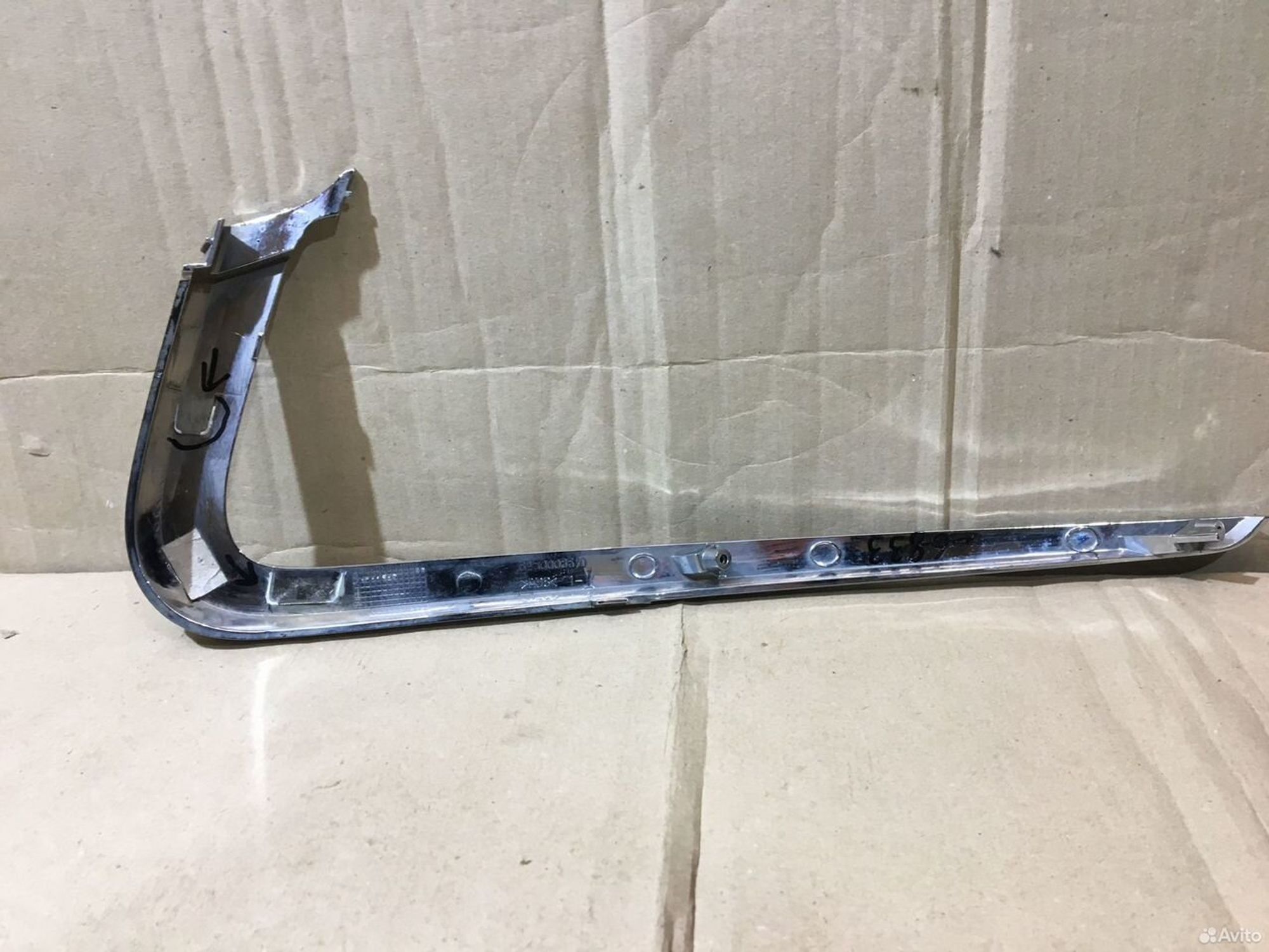Молдинг бампера передний левый LADA Vesta, 500 рублей, Уфа