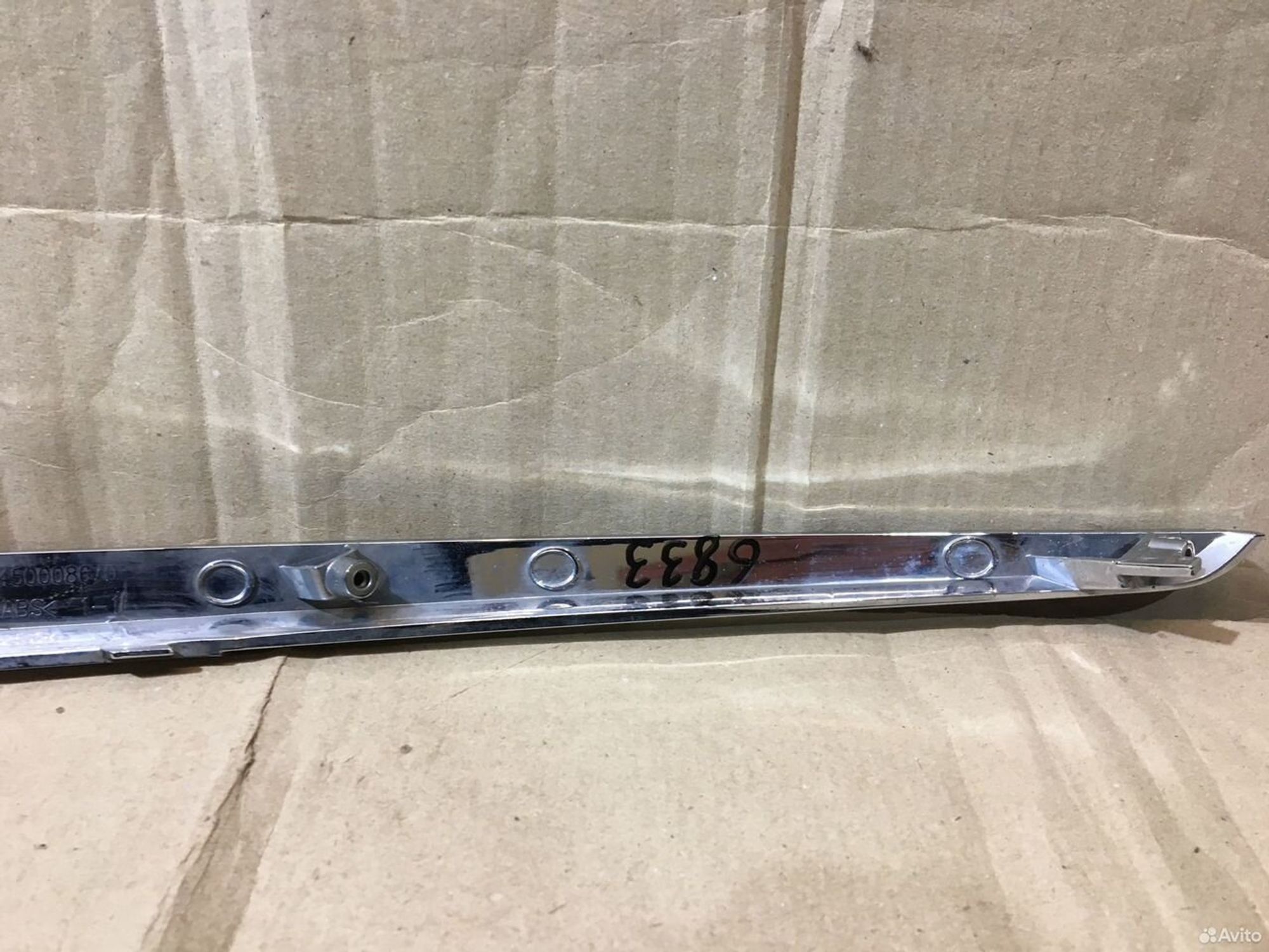 Молдинг бампера передний левый LADA Vesta, 500 рублей, Уфа