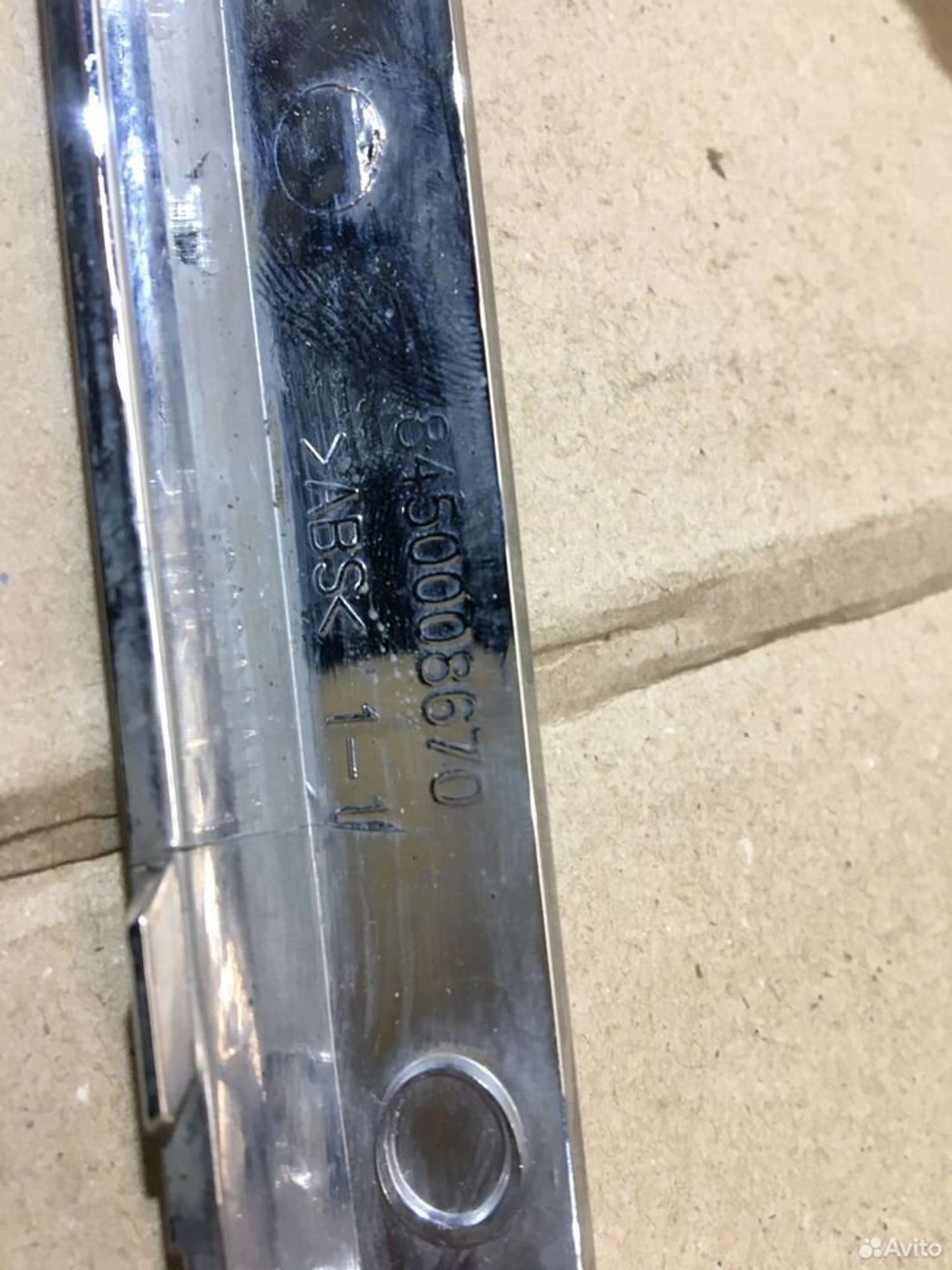 Молдинг бампера передний левый LADA Vesta, 500 рублей, Уфа