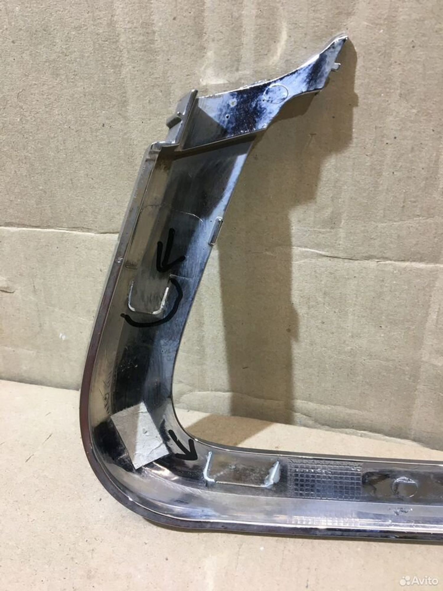 Молдинг бампера передний левый LADA Vesta, 500 рублей, Уфа