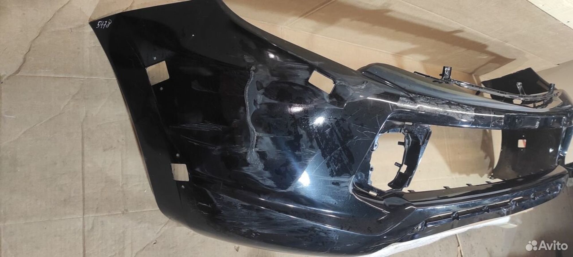 Бампер передний Mitsubishi L200 с 2015-2019, 9000 рублей, Уфа