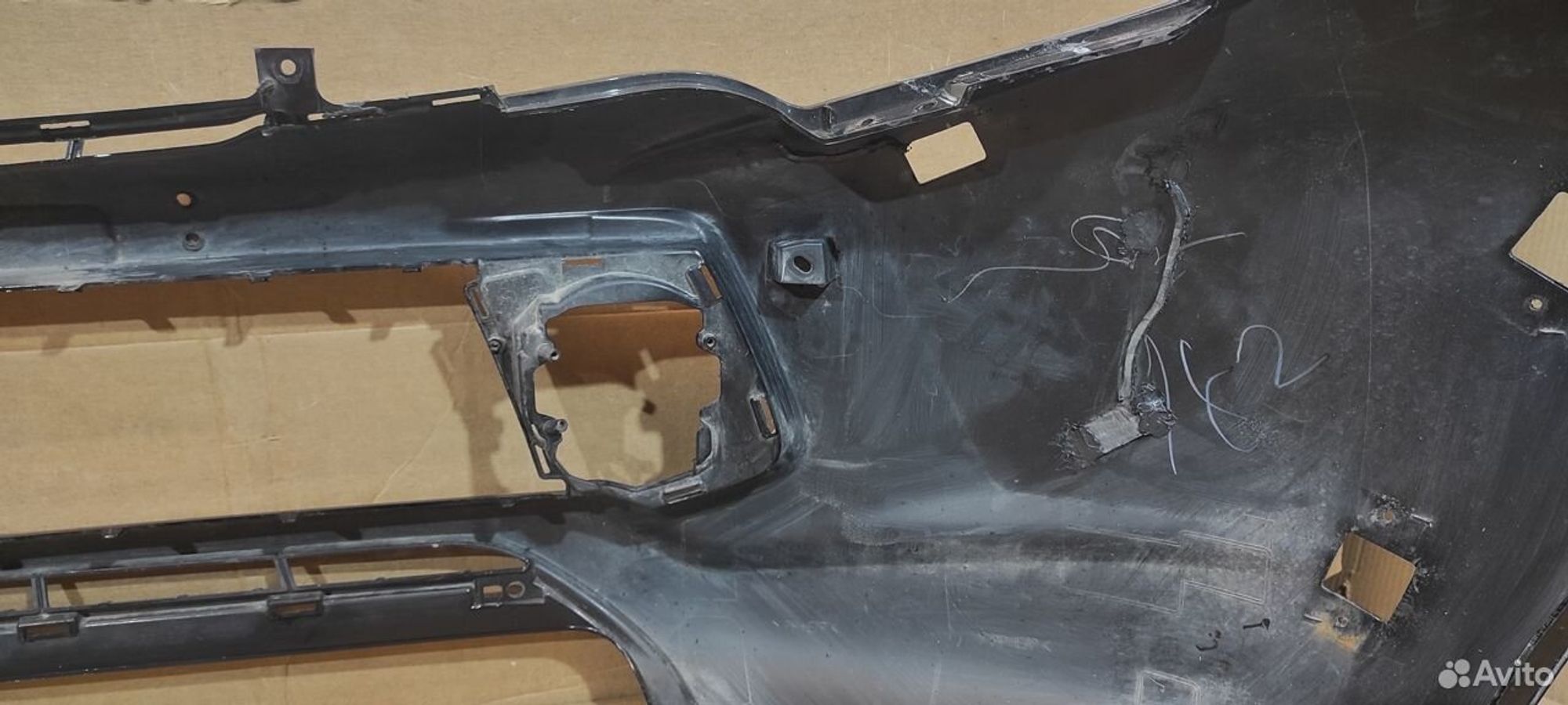 Бампер передний Mitsubishi L200 с 2015-2019, 9000 рублей, Уфа