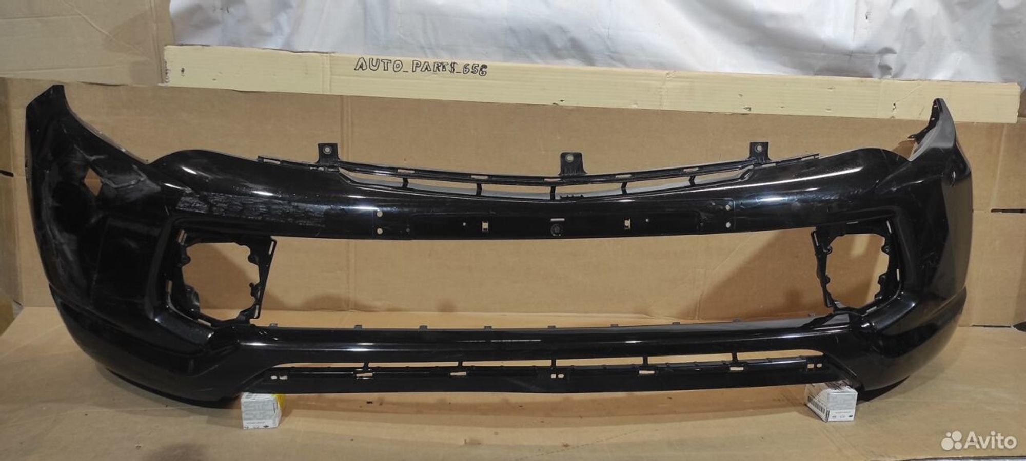 Бампер передний Mitsubishi L200 с 2015-2019, 9000 рублей, Уфа