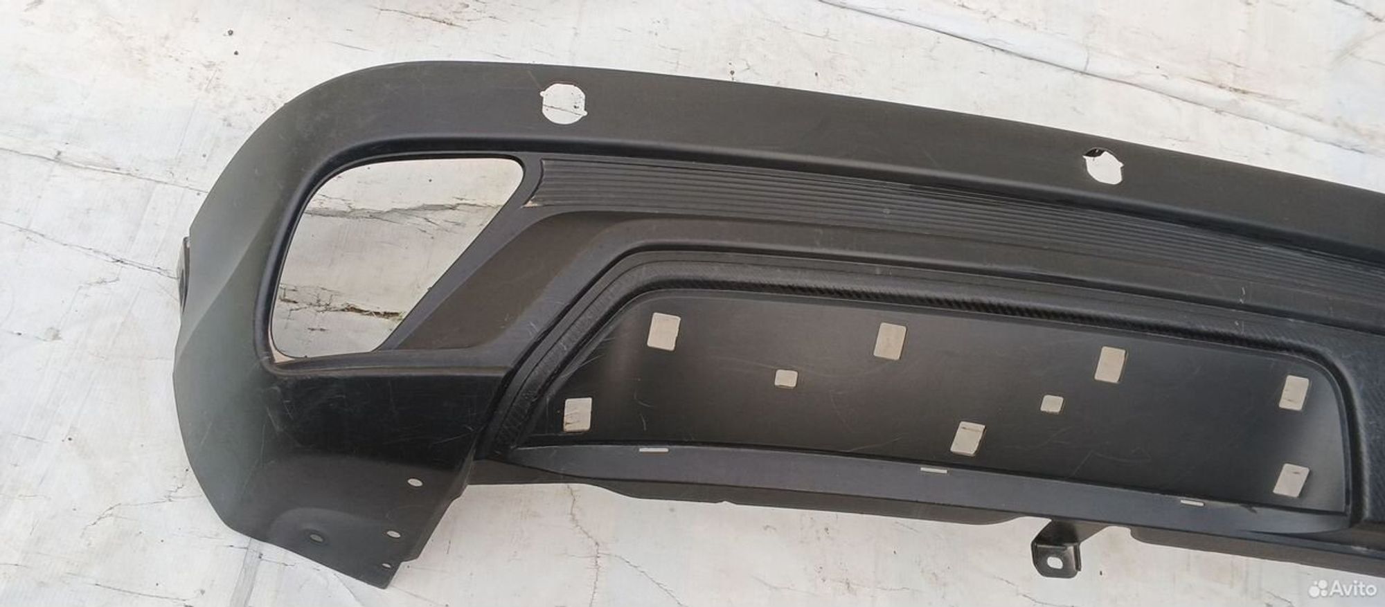 Юбка бампера задняя Mitsubishi Eclipse Cross GK, 2500 рублей, Уфа