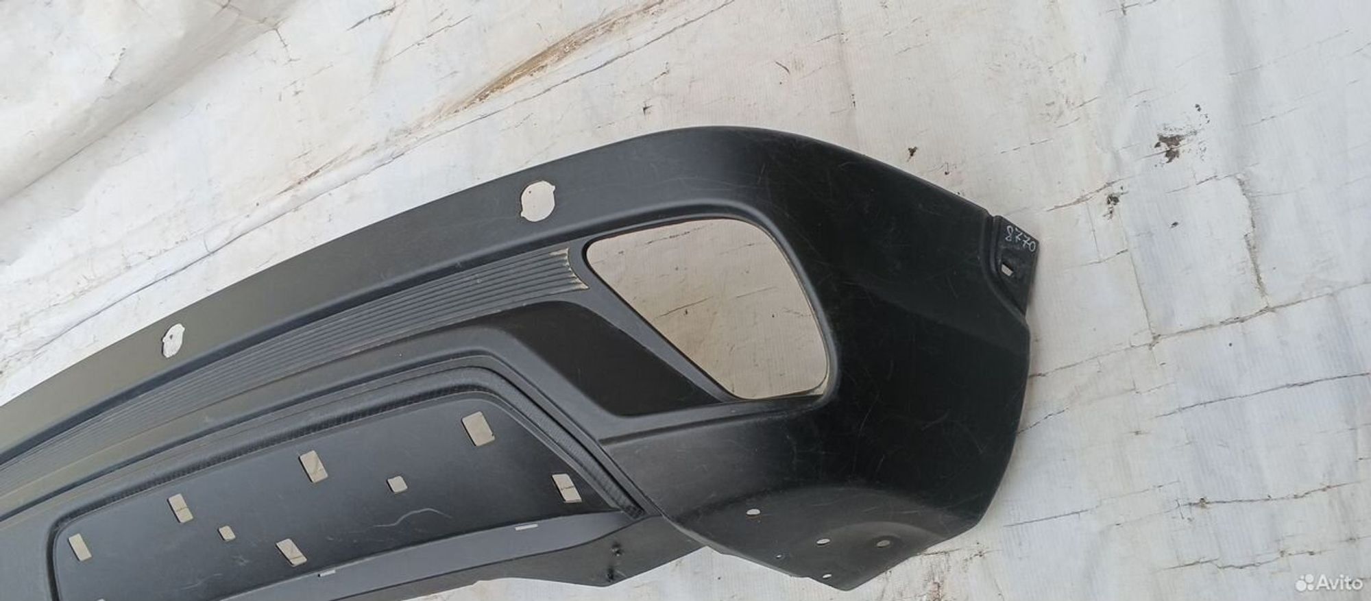 Юбка бампера задняя Mitsubishi Eclipse Cross GK, 2500 рублей, Уфа