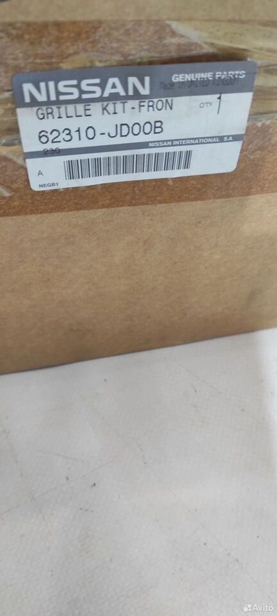 Решетка радиатора Nissan Qashqai J10 06-10 нов ори, 18000 рублей, Уфа