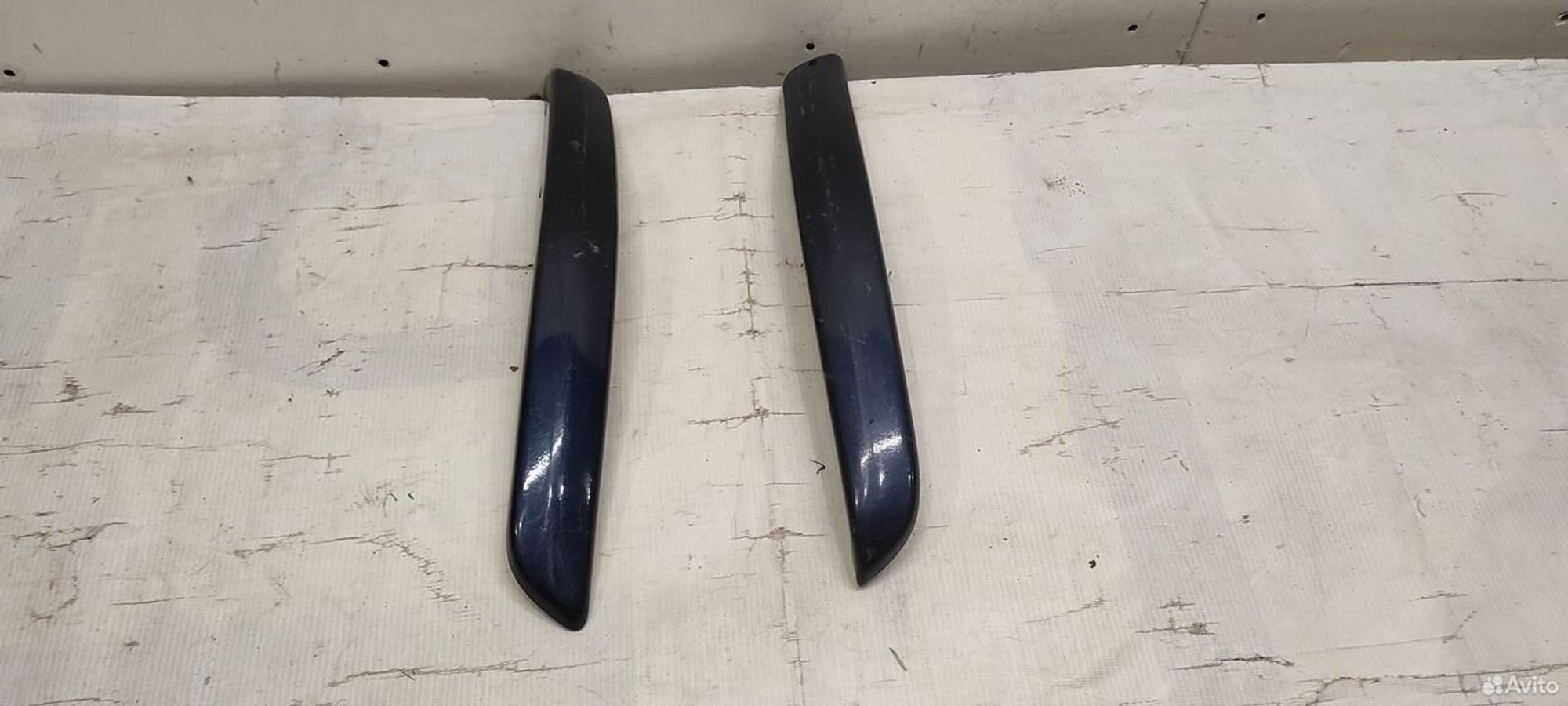 Накладка переднего бампера левая Nissan Tiida C11, 2000 рублей, Уфа