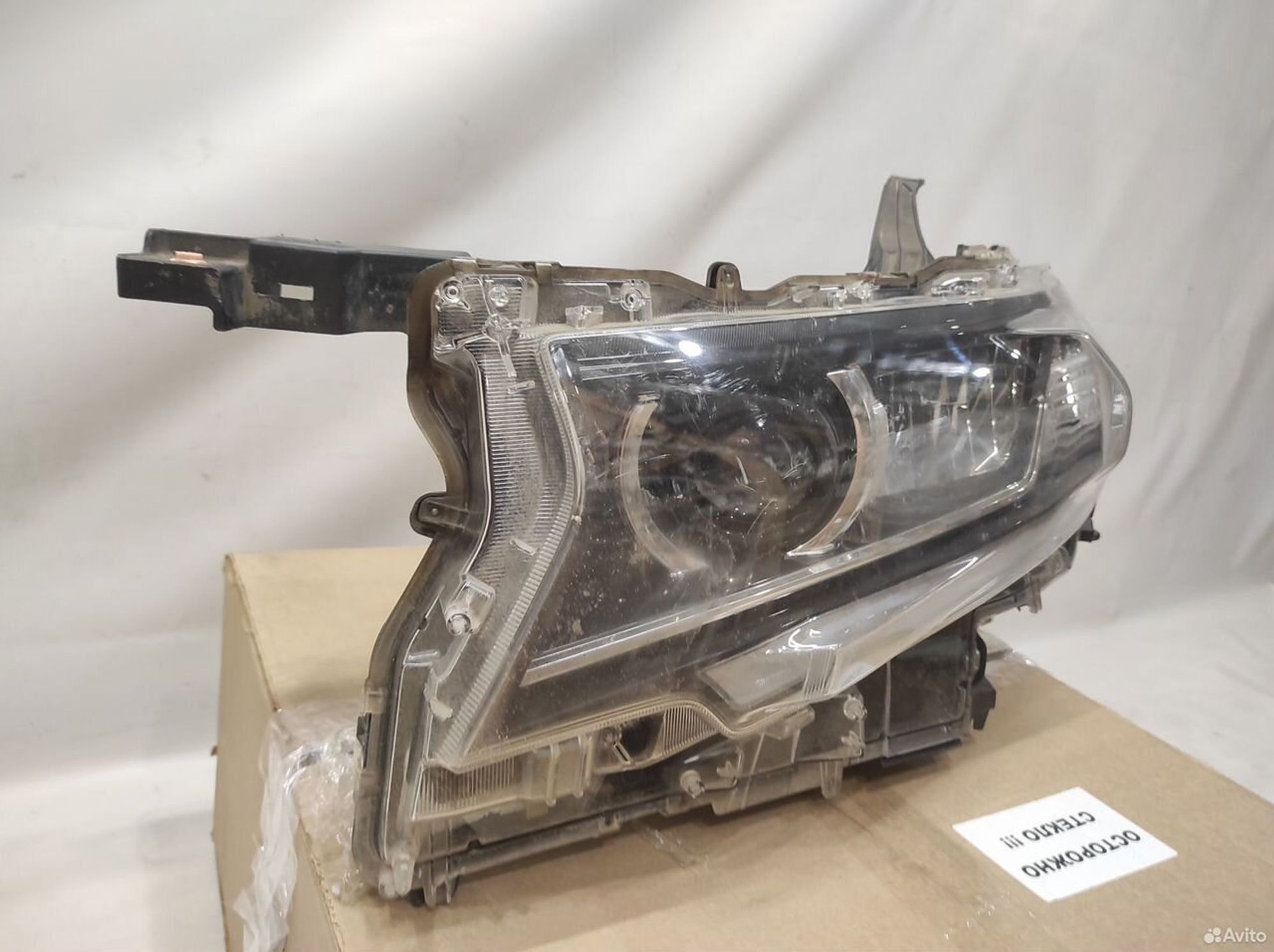 Фара левая Toyota Land Cruiser Prado 150 Битая, 14770 рублей, Уфа