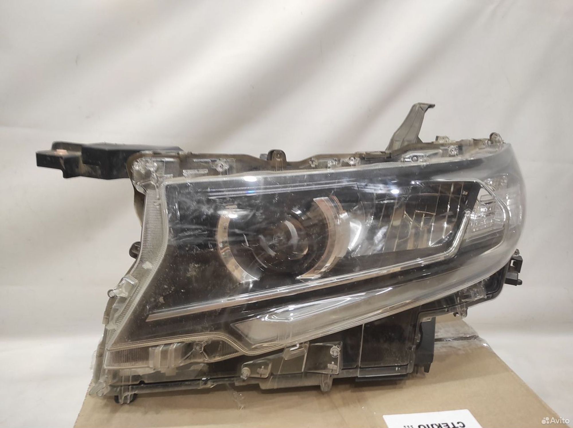 Фара левая Toyota Land Cruiser Prado 150 Битая, 14770 рублей, Уфа