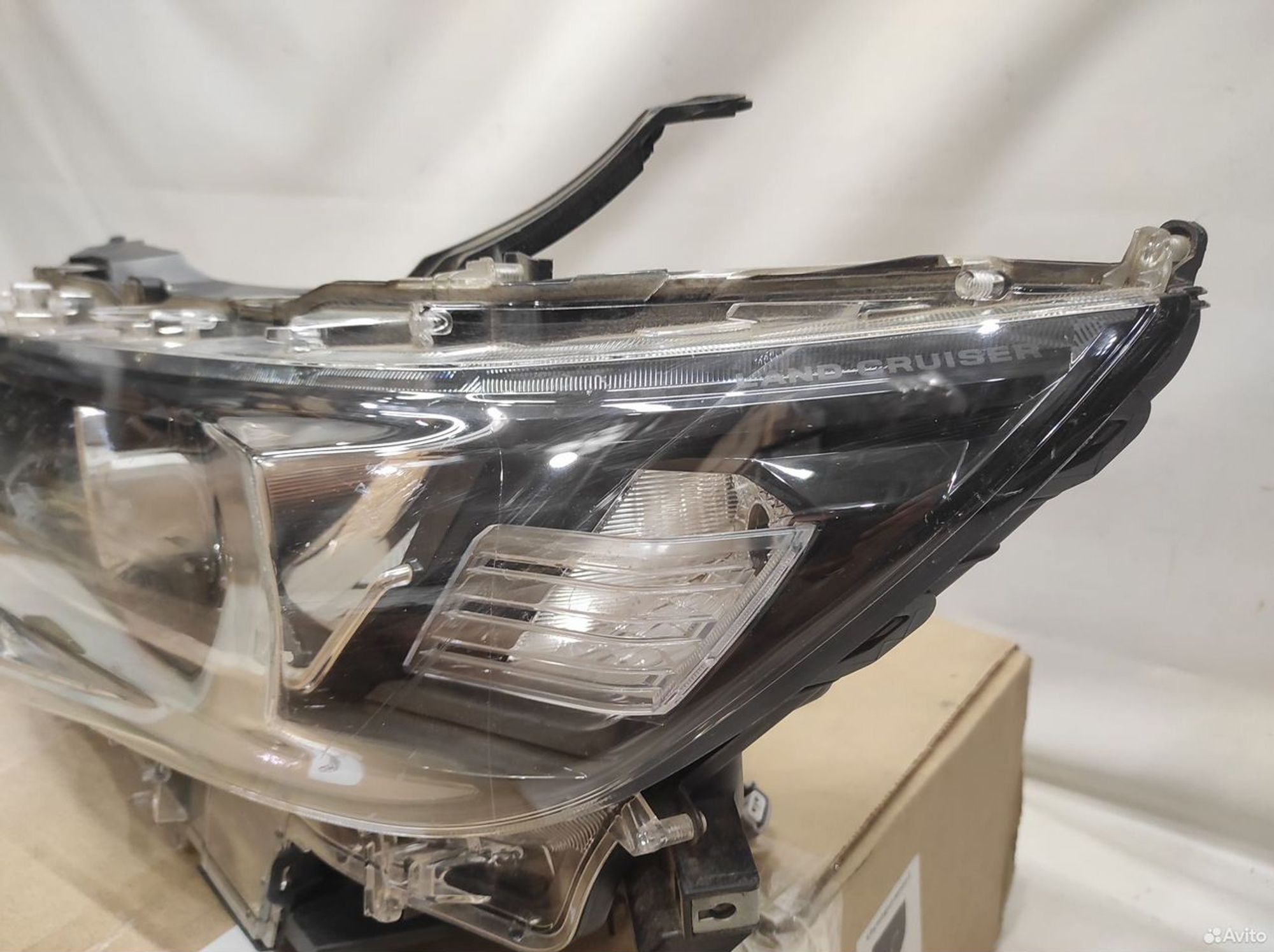 Фара левая Toyota Land Cruiser Prado 150 Битая, 14770 рублей, Уфа