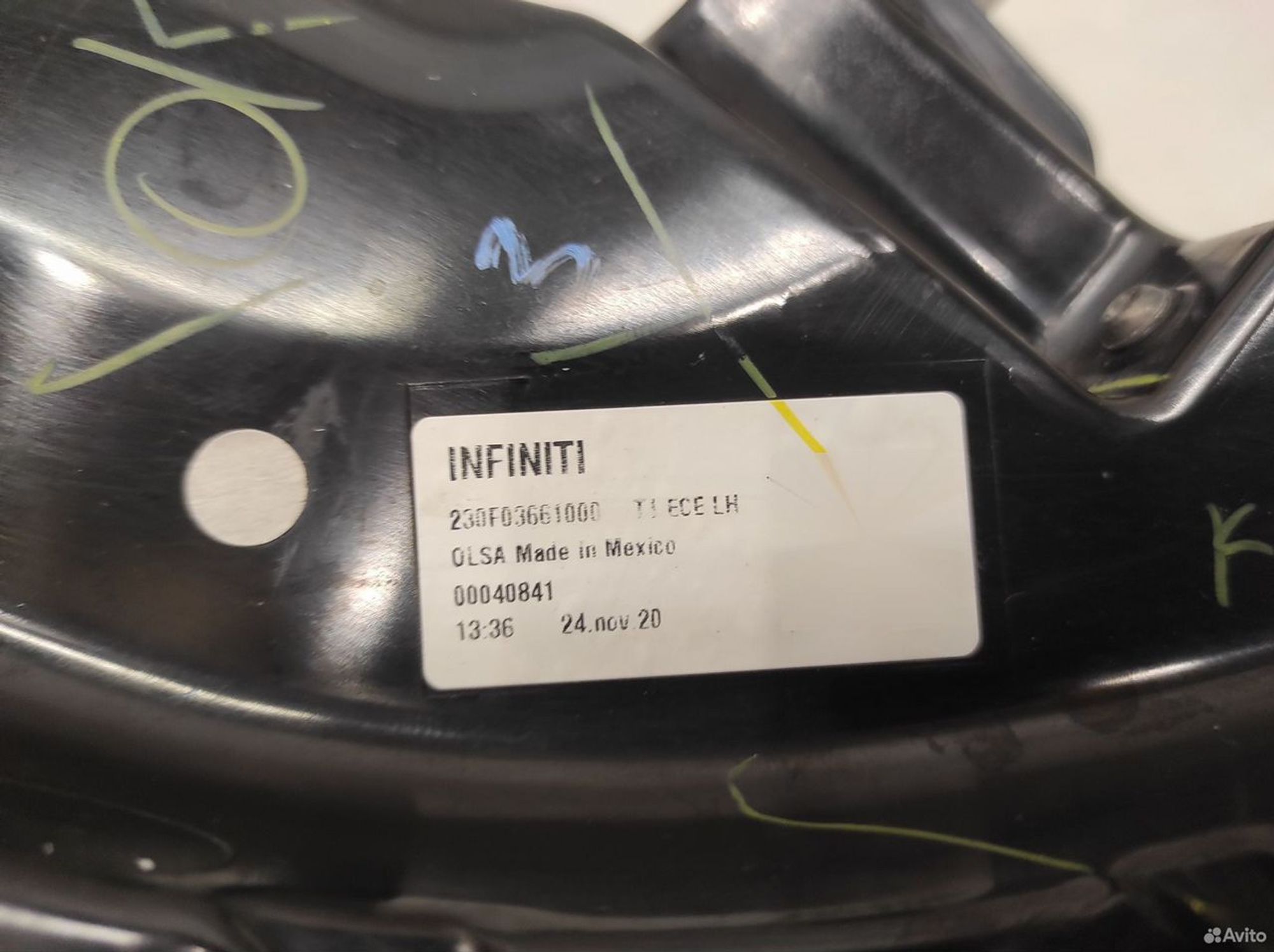 Фонарь задний левый Infiniti QX 50, 17500 рублей, Уфа