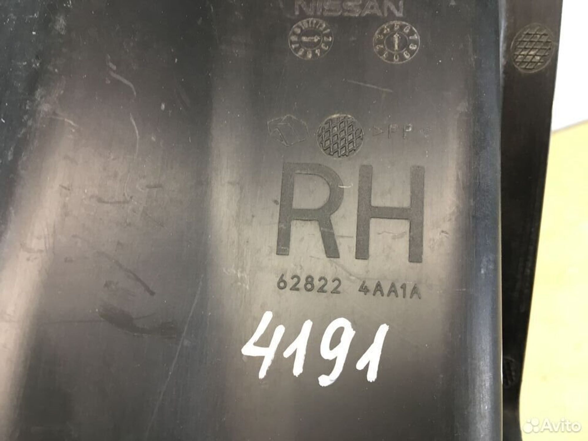 Дефлектор радиатора правый Nissan Almera G15, 850 рублей, Уфа