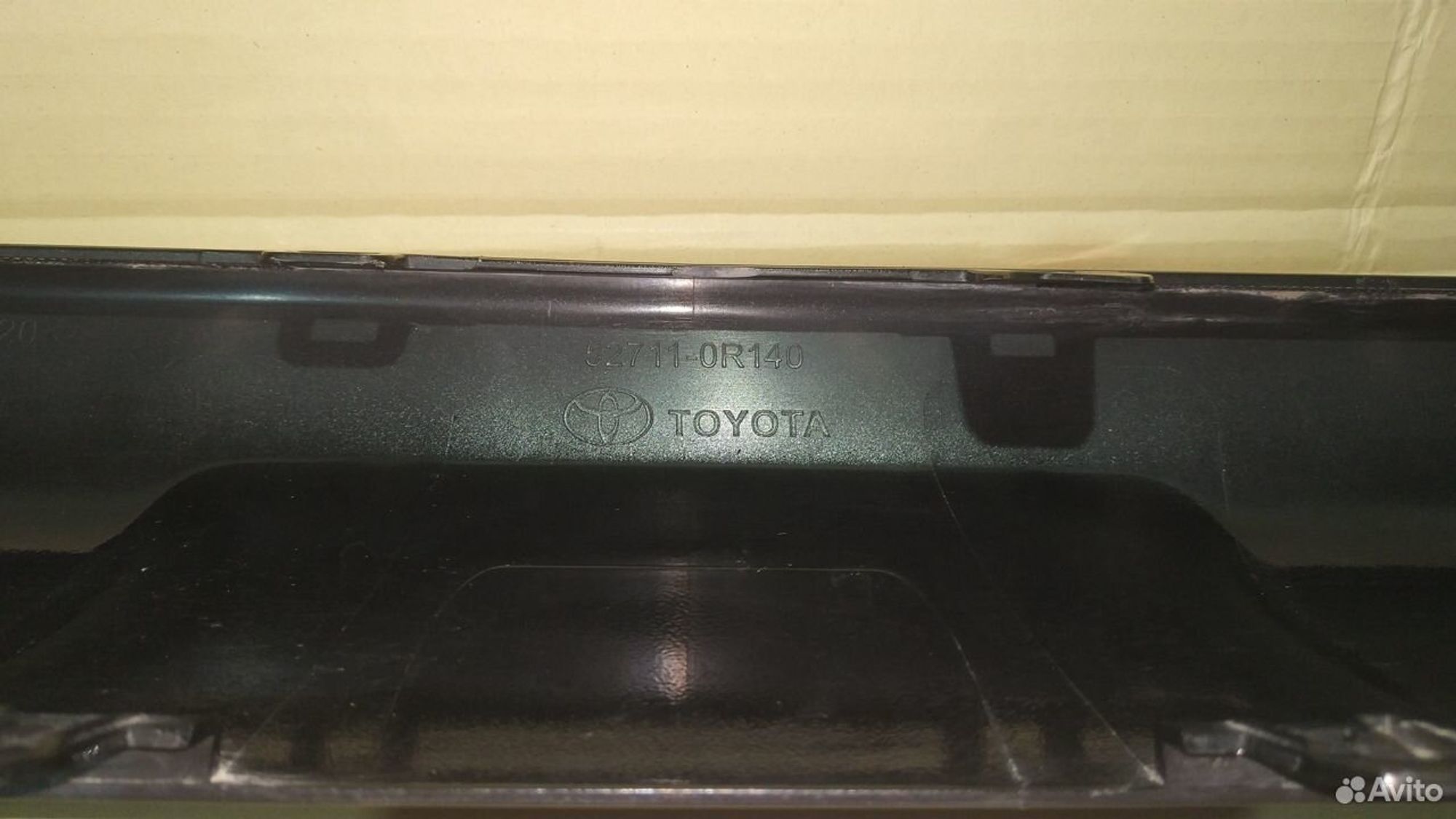 Накладка переднего бампера Toyota Rav4 с 2018, 7000 рублей, Уфа