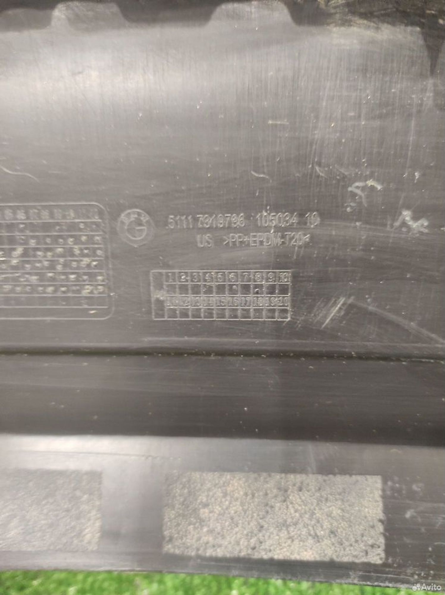 Накладка бампера передняя BMW X6 F16, 3500 рублей, Уфа