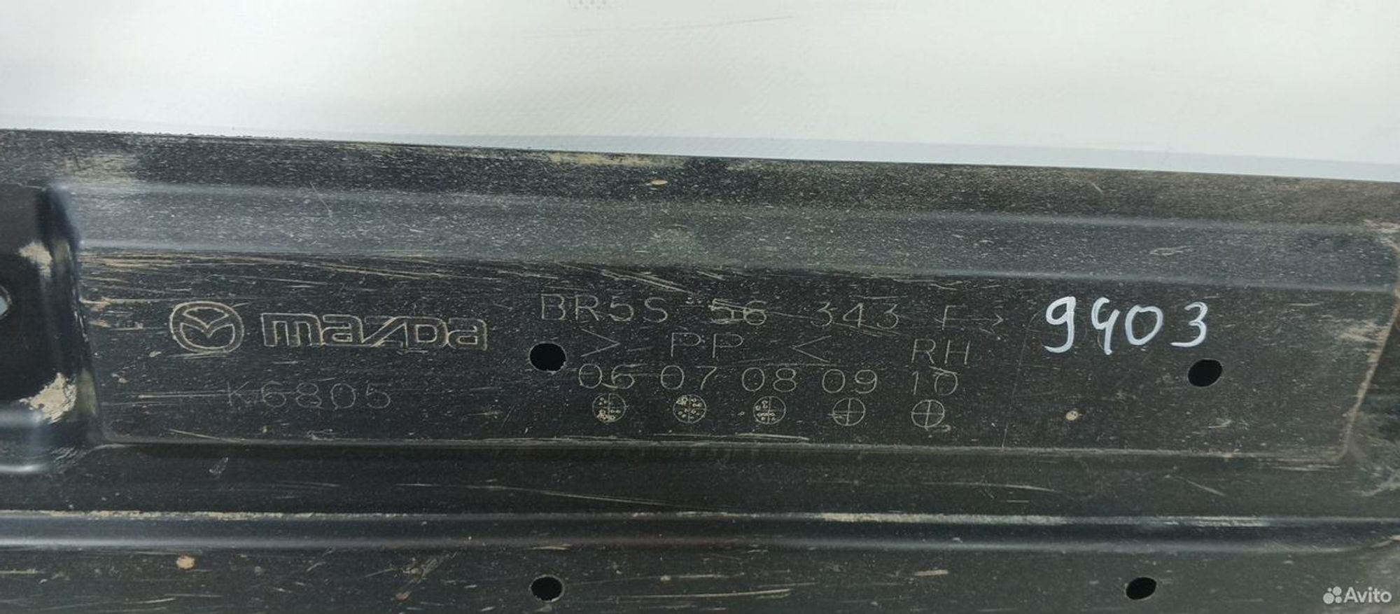 Пыльник днища правый Mazda 3 BK, 2000 рублей, Уфа