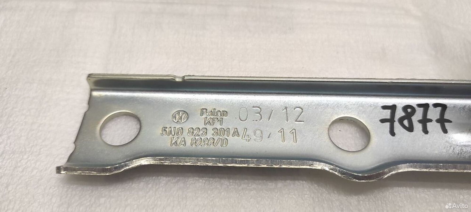 Петля капота левая Volkswagen Tiguan нов оригинал, 3000 рублей, Уфа