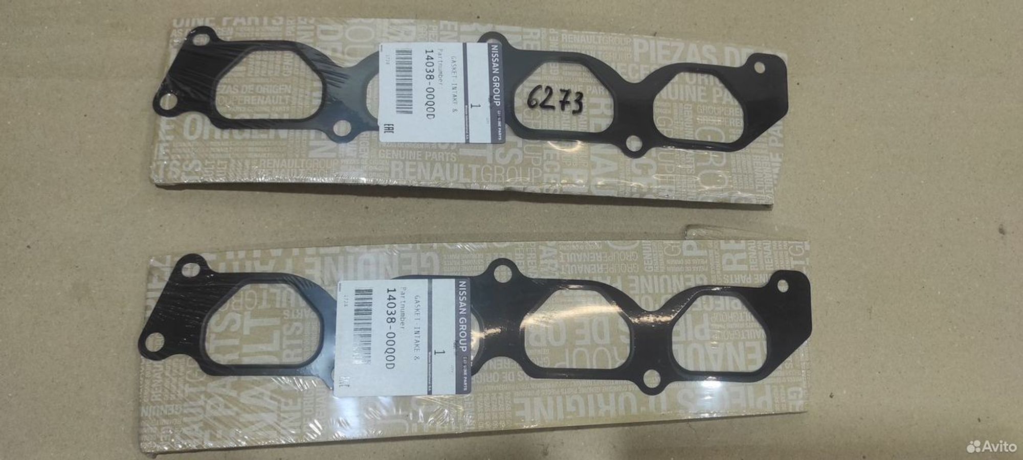 Прокладка выпускного коллектора Nissan Terrano 3, 1500 рублей, Уфа