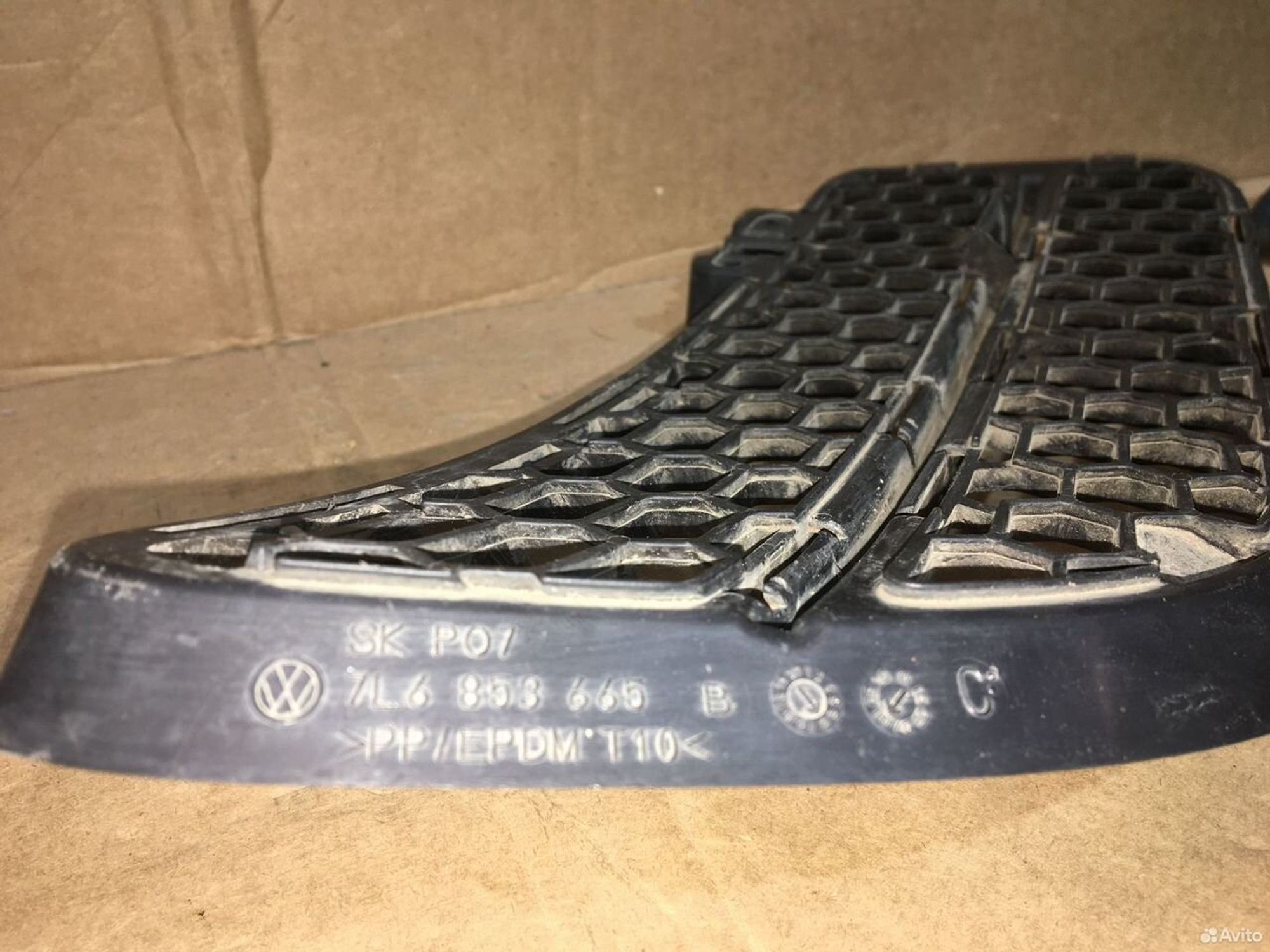 Решетка в бампер левая Volkswagen Touareg, 1000 рублей, Уфа