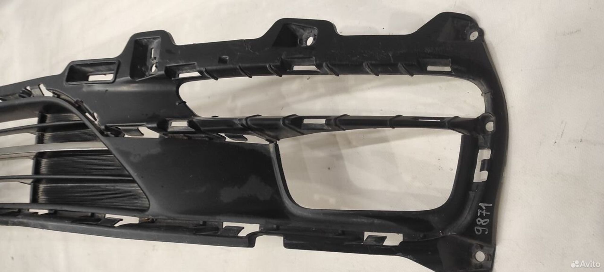 Решетка в бампер центральная Kia RIO 2015-2017, 2700 рублей, Уфа