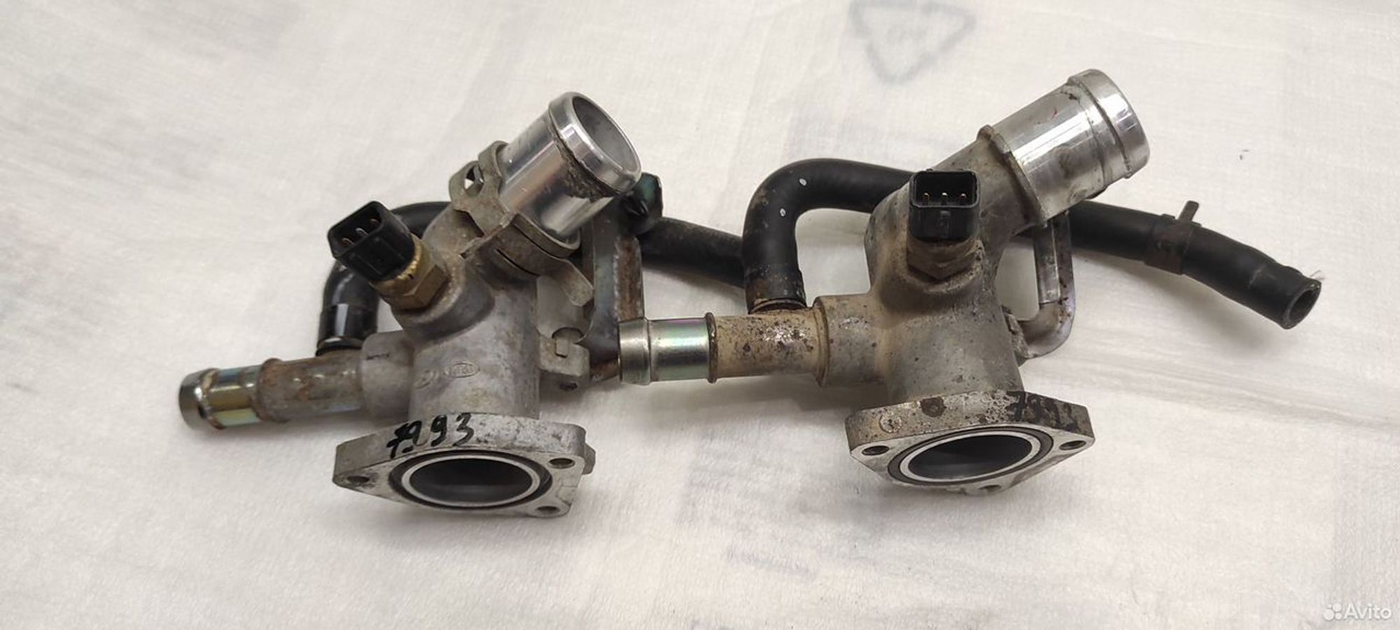 Корпус термостата Hyundai Solaris, 1000 рублей, Уфа