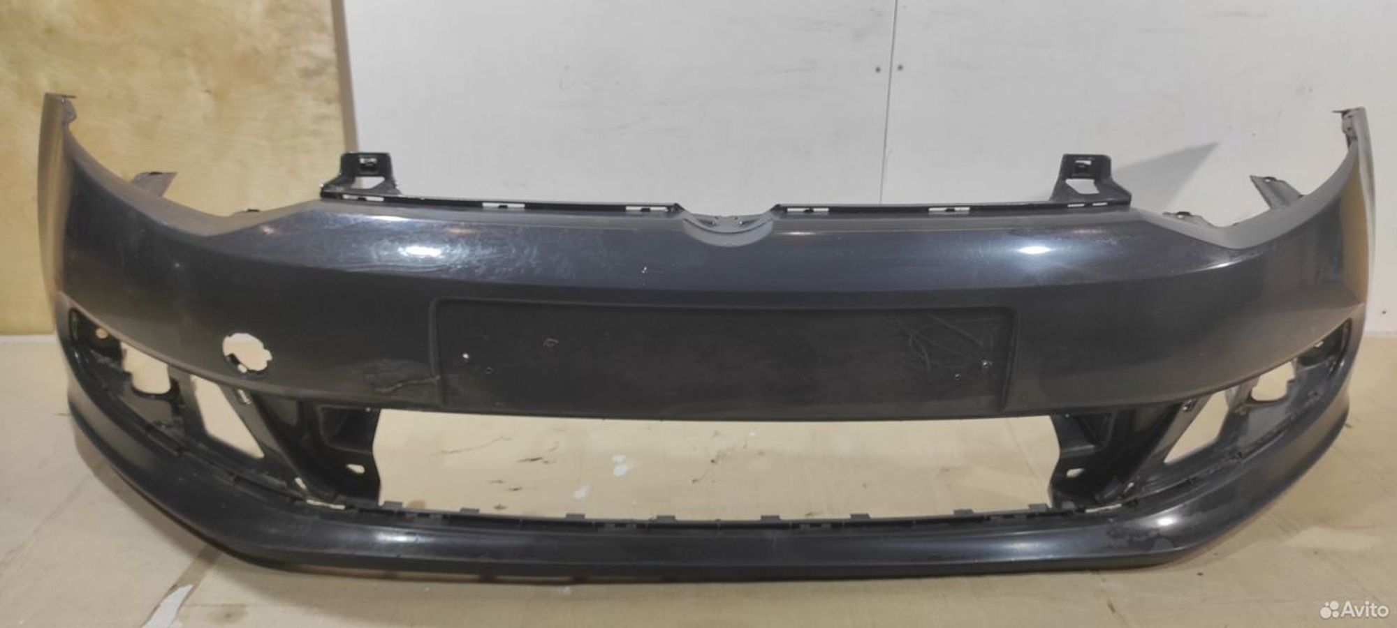 Бампер передний Volkswagen Polo 6RU807221A, 5000 рублей, Уфа