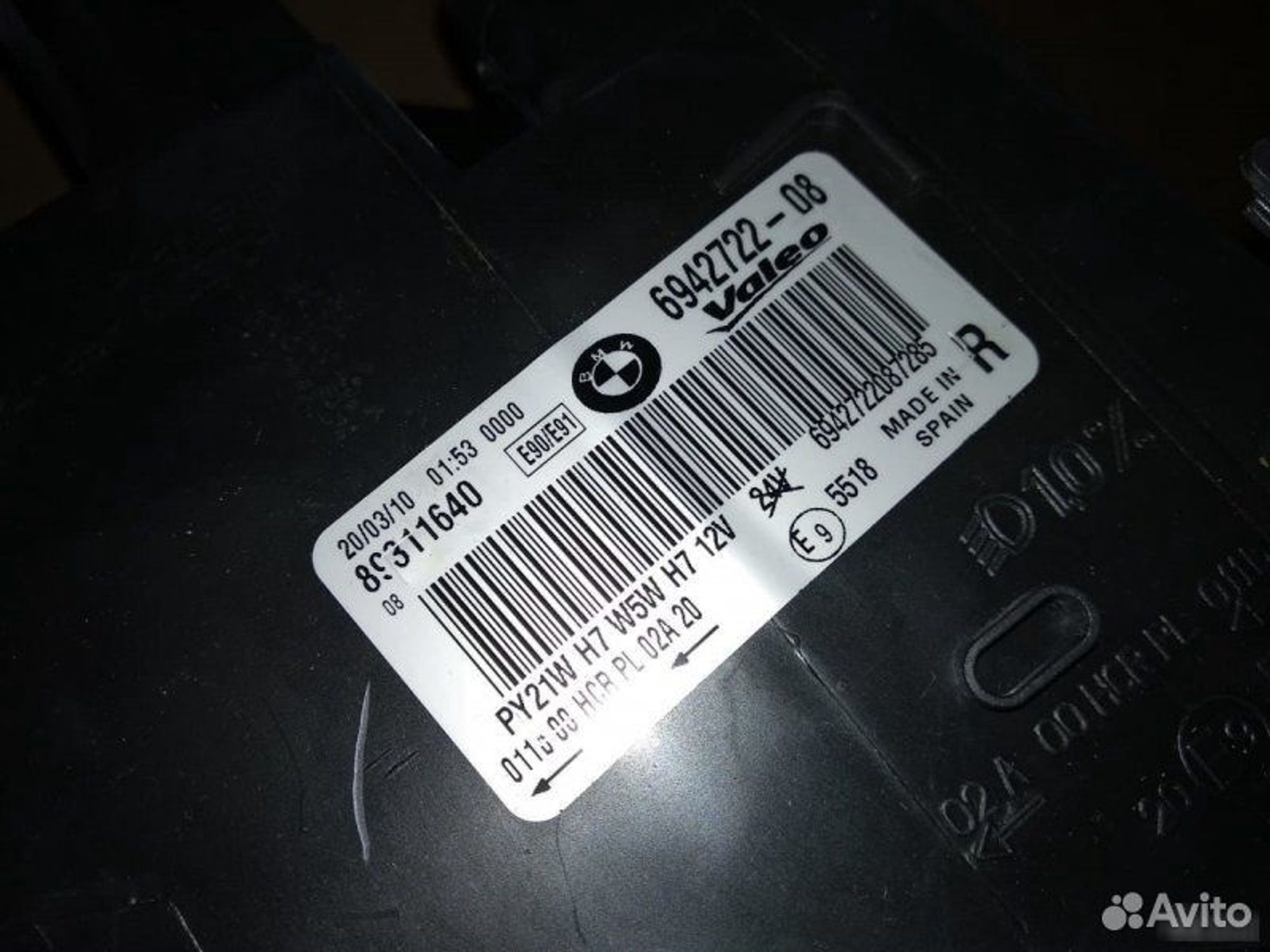 Фара правая BMW 3 E90 63116942722, 20621 рублей, Уфа