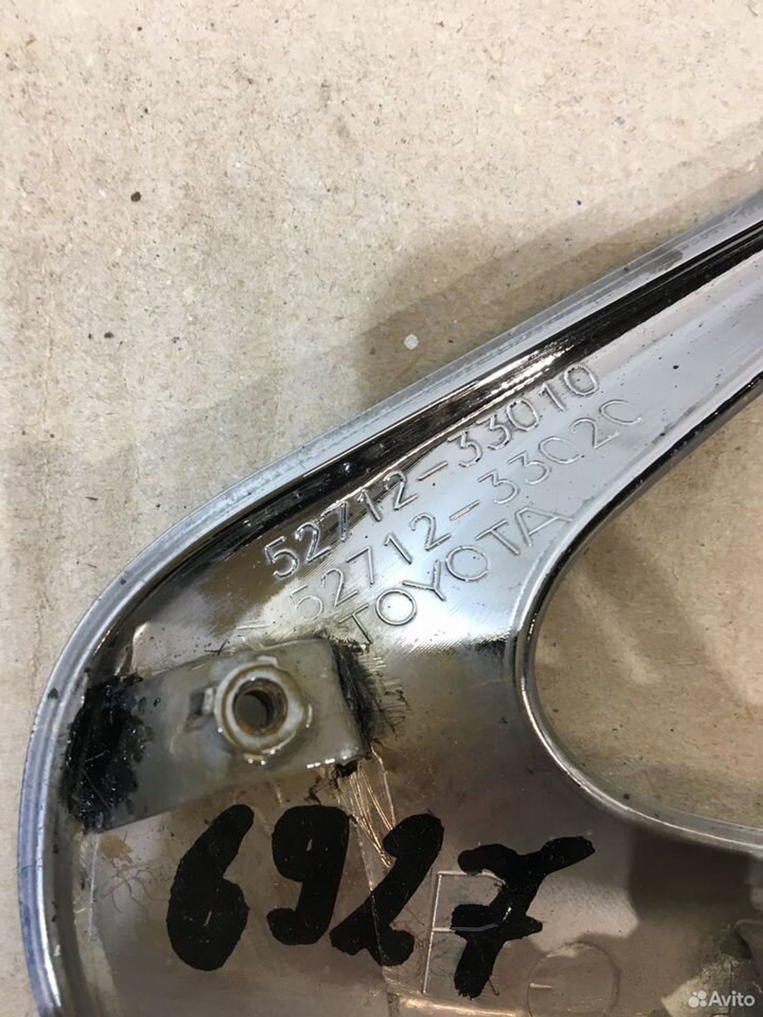 Накладка решетки бампера Toyota Camry XV55, 1500 рублей, Уфа