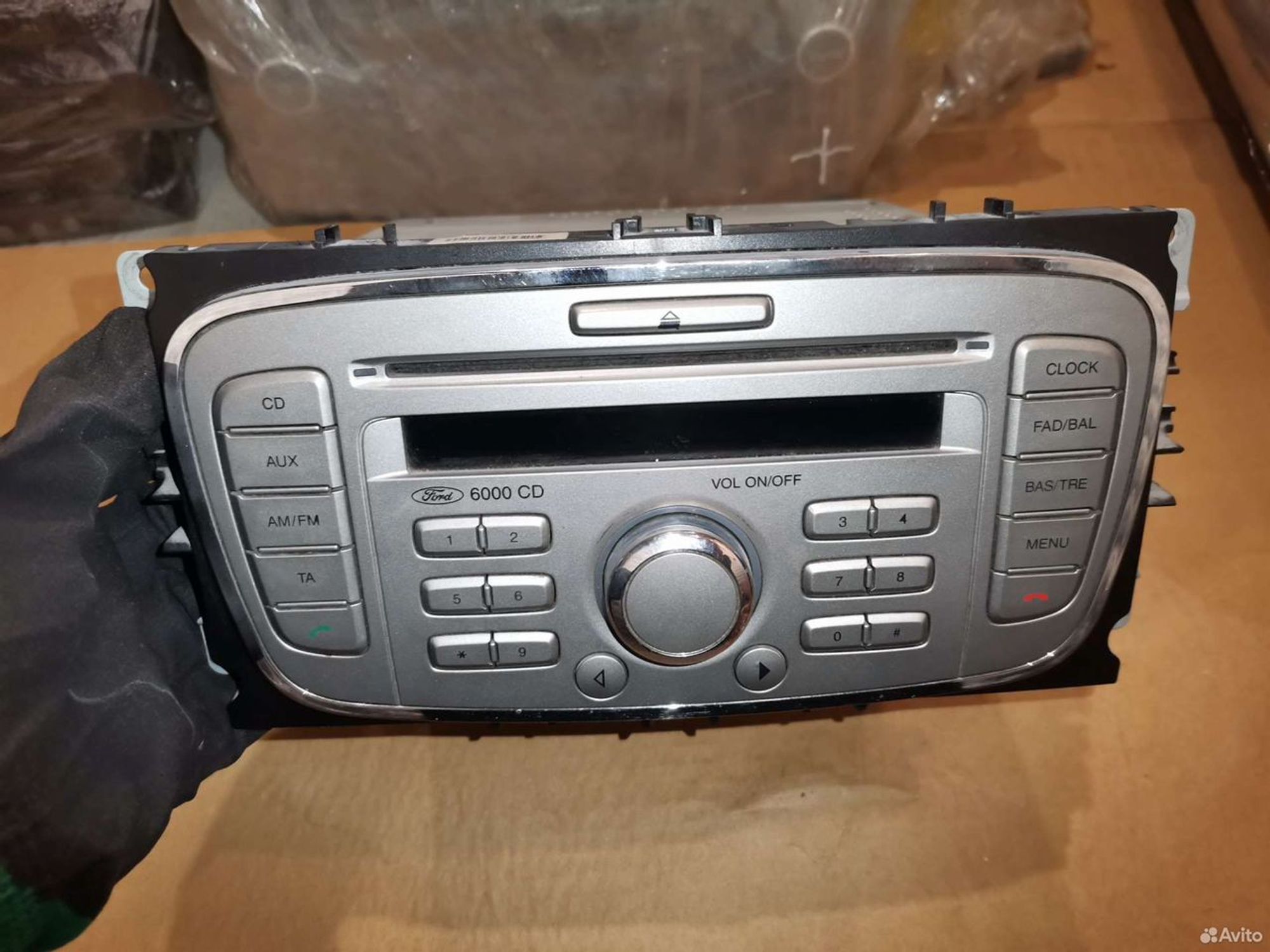 Магнитола Ford Focus II (2005—2008) 8m5t18c815aa, 2000 рублей, Уфа