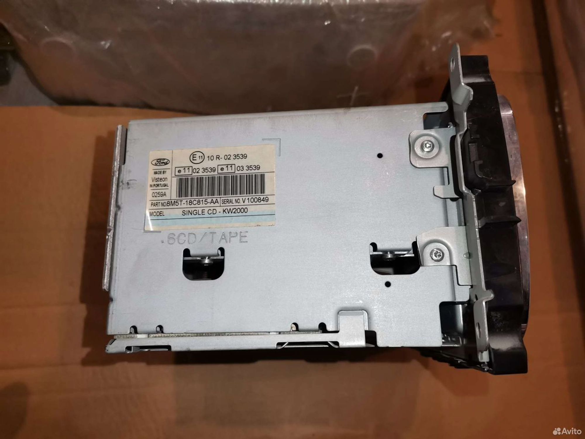 Магнитола Ford Focus II (2005—2008) 8m5t18c815aa, 2000 рублей, Уфа