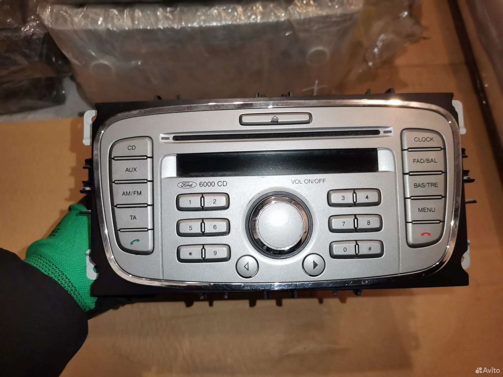 Магнитола Ford Focus II (2005—2008) 8m5t18c815aa, 2000 рублей, Уфа