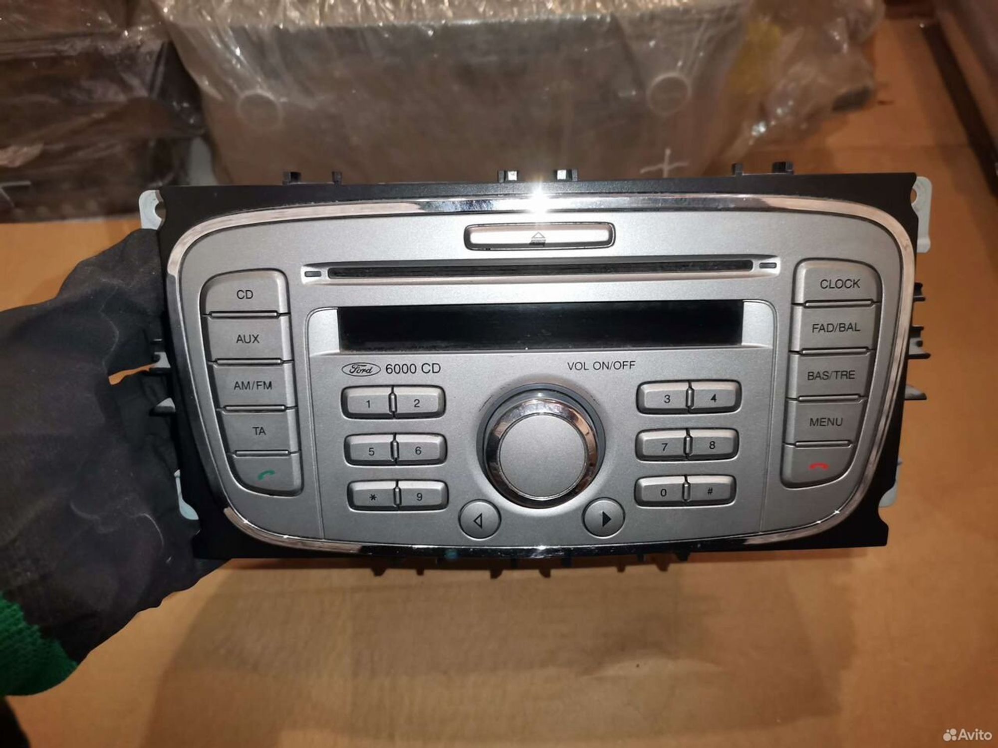 Магнитола Ford Focus II (2005—2008) 8m5t18c815aa, 2000 рублей, Уфа